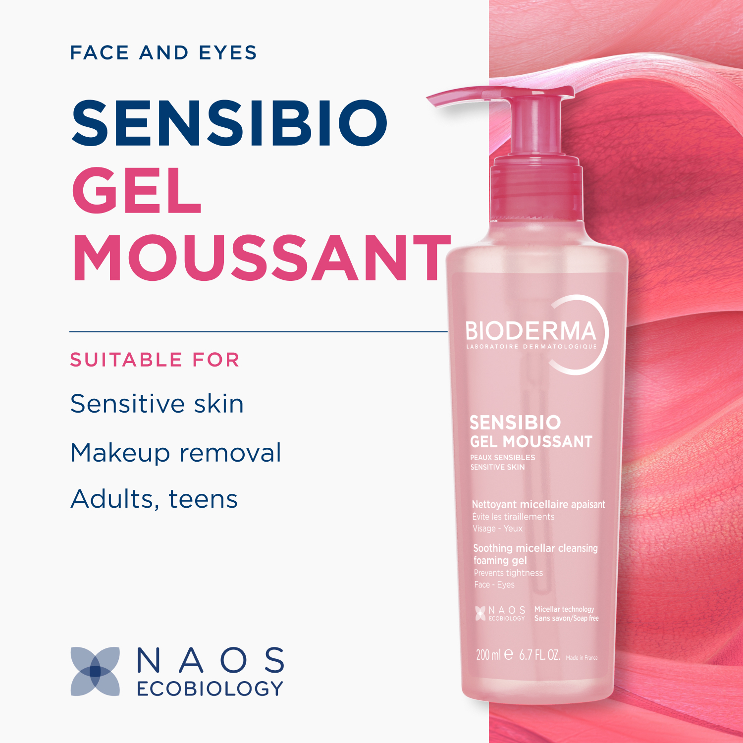 Bioderma Sensibio Gel Moussant 200ml - Image 8