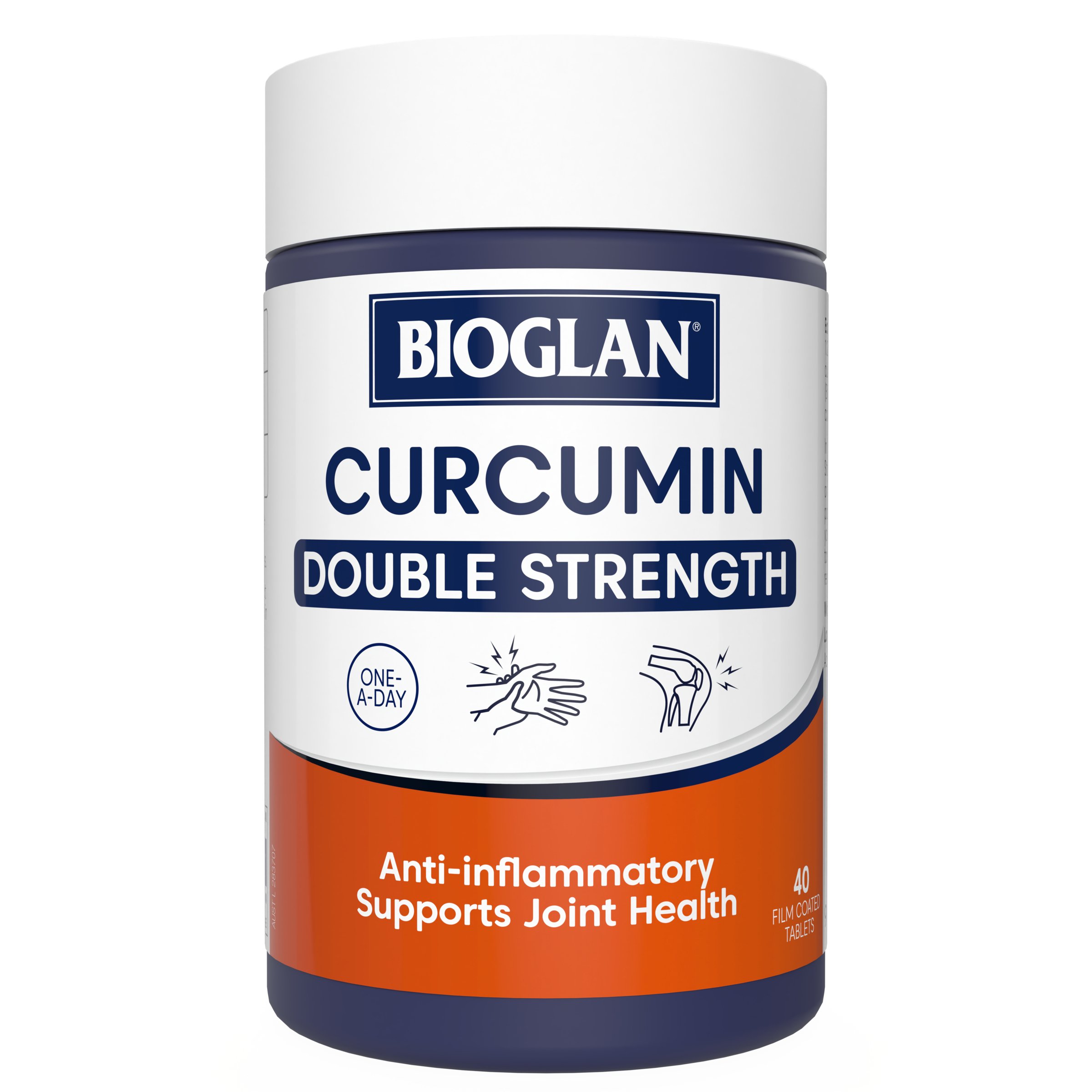 Bioglan Curcumin Double Strength 40 tablets - Image 1
