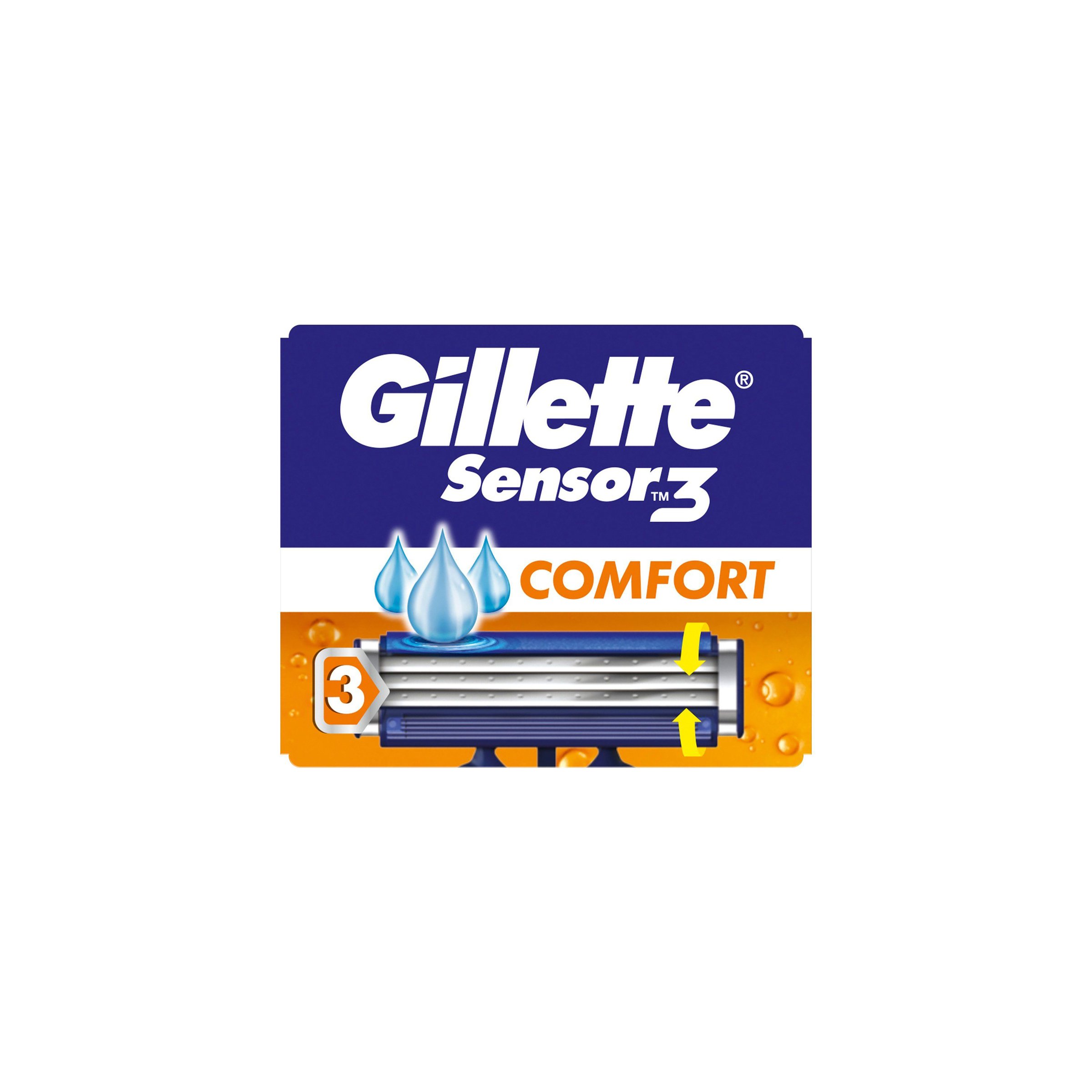 Gillette Sensor 3 Comfort Disposable Razor 4 pack - Image 6