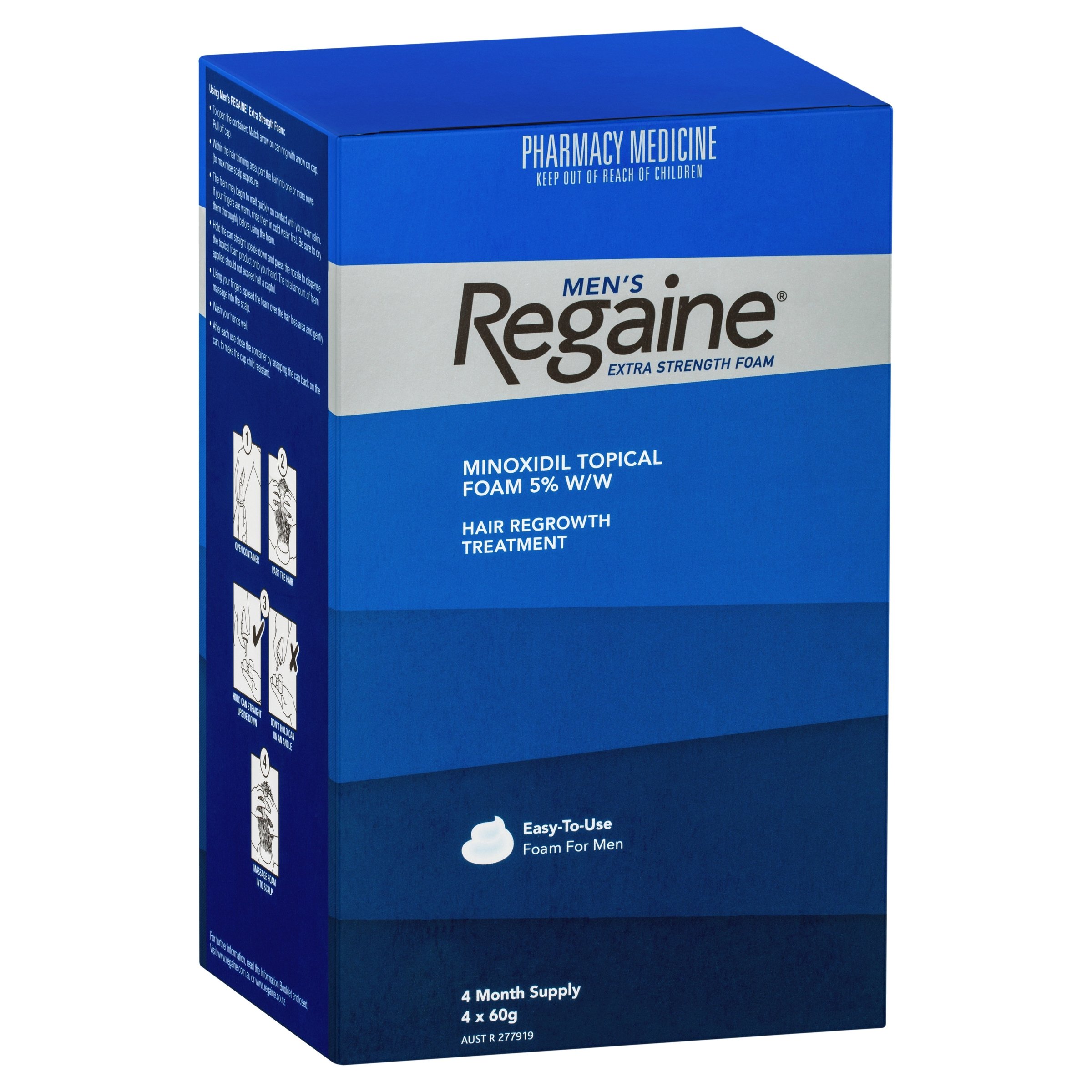 Regaine Men's Extra Strength Foam 4 Months Supply 240g - Image 15