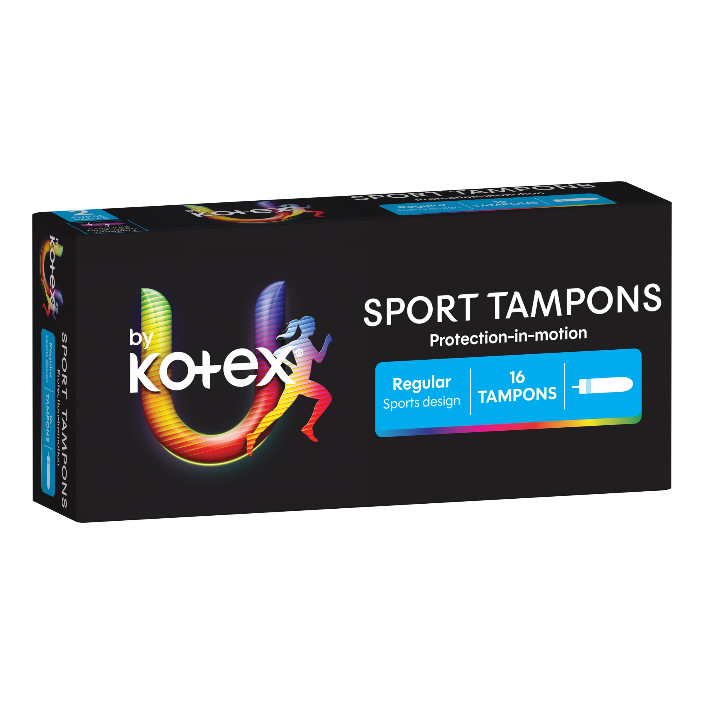 U By Kotex Sport Tampons Regular 16 pack - Image 9