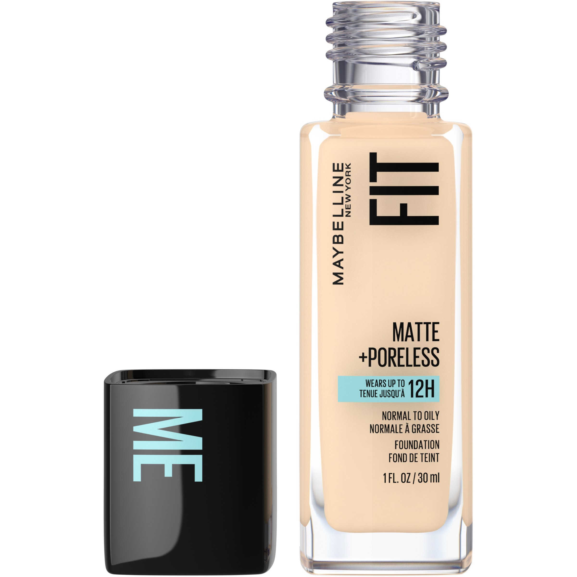 Maybelline Fit Me Matte & Poreless Foundation Light Beige 1 each - Image 2