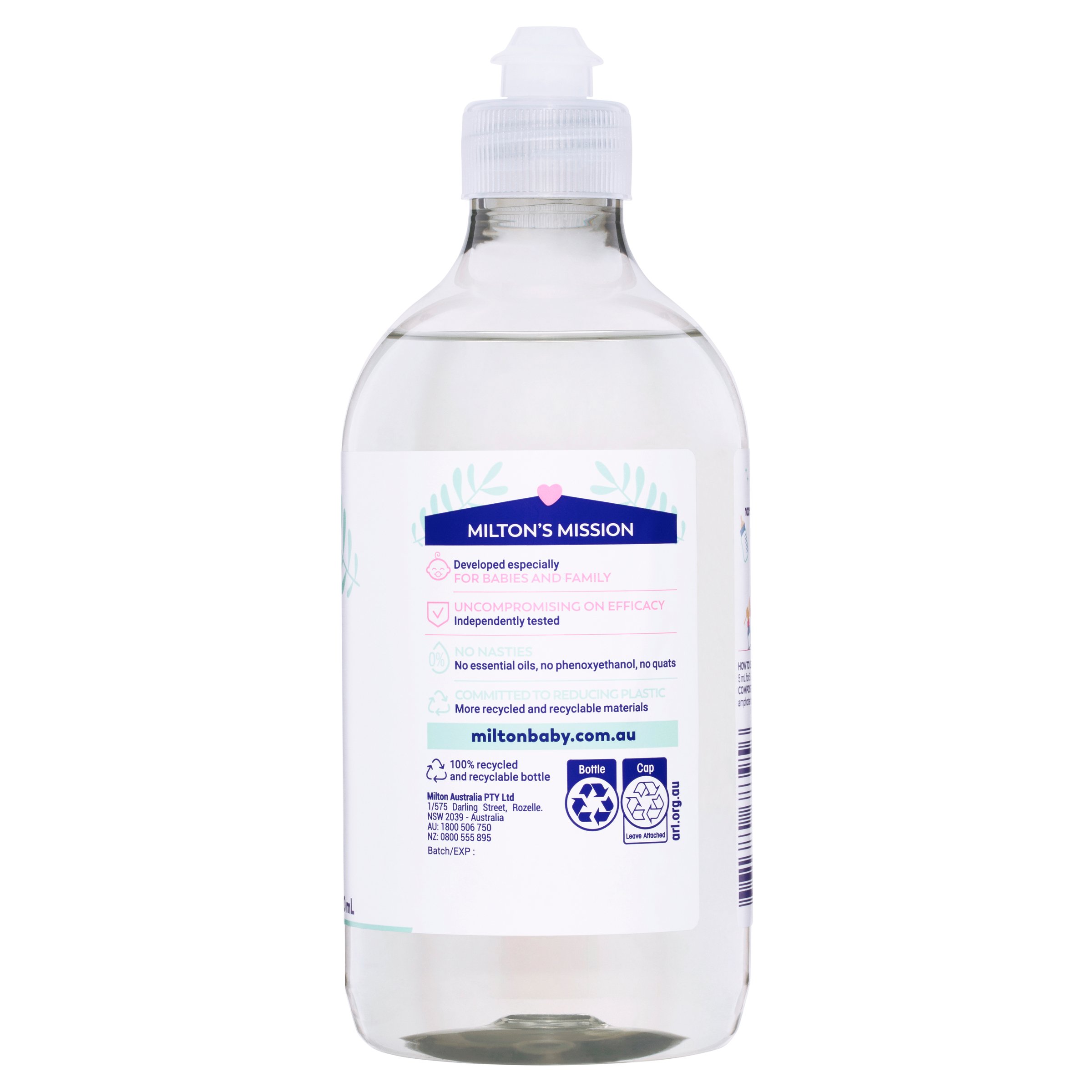 Milton Baby Bottle Cleaner 500ml - Image 3