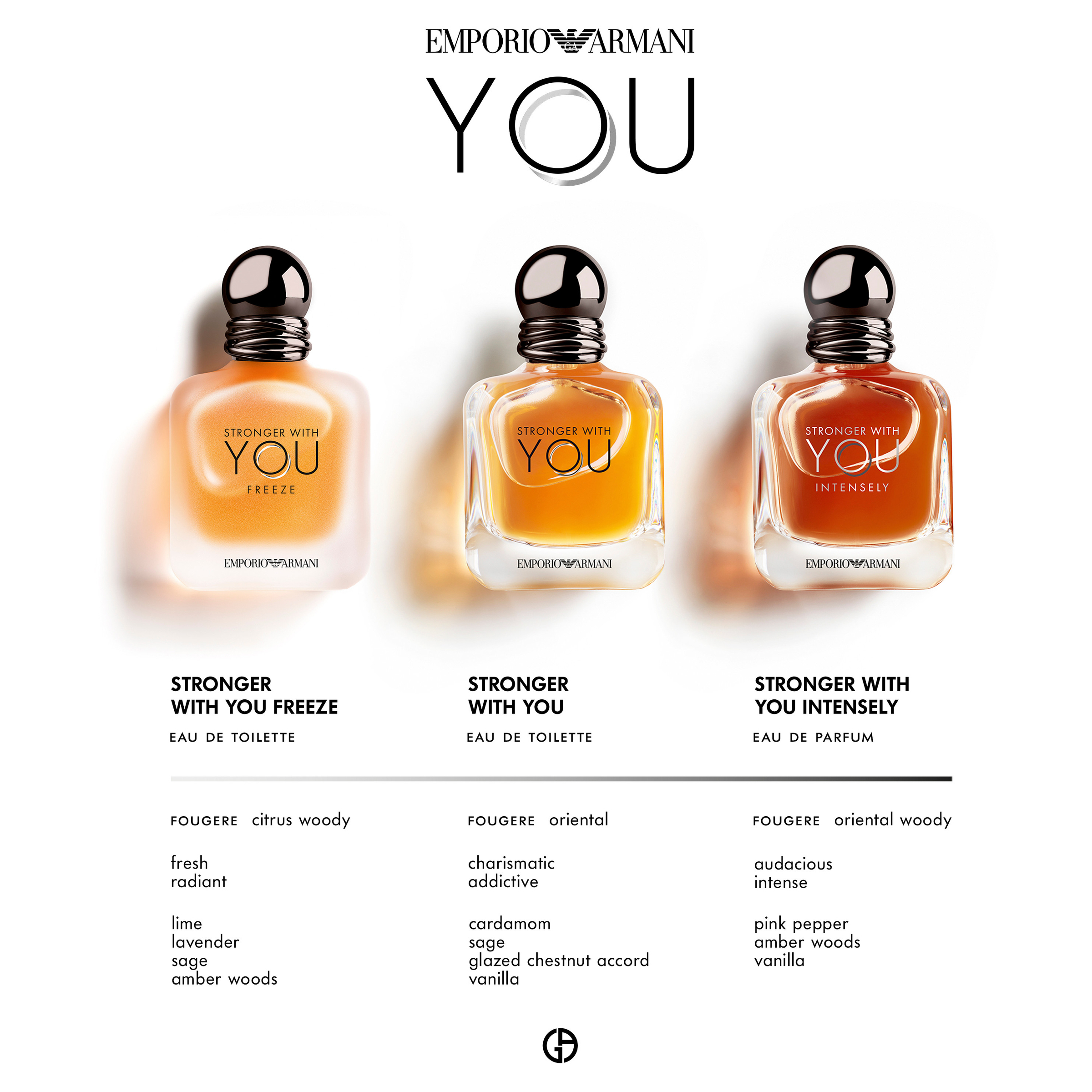 Emporio Armani Stronger With You Men EDT Spray 100ml - Image 5