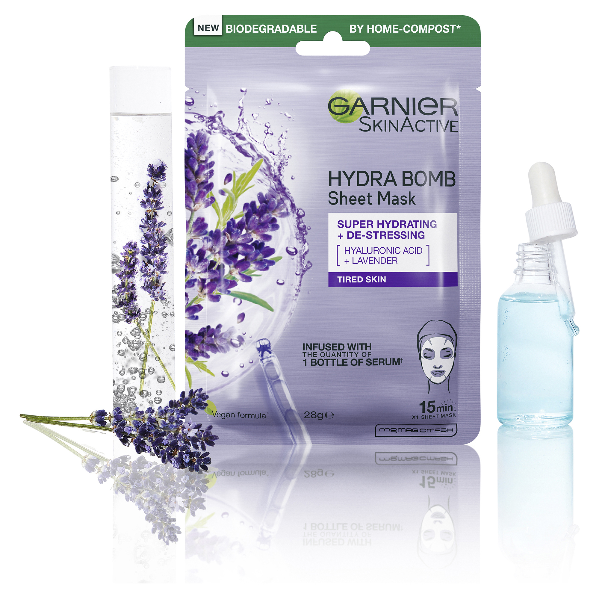 Garnier SkinActive Hydra Bomb Mask Lavender 32g - Image 6