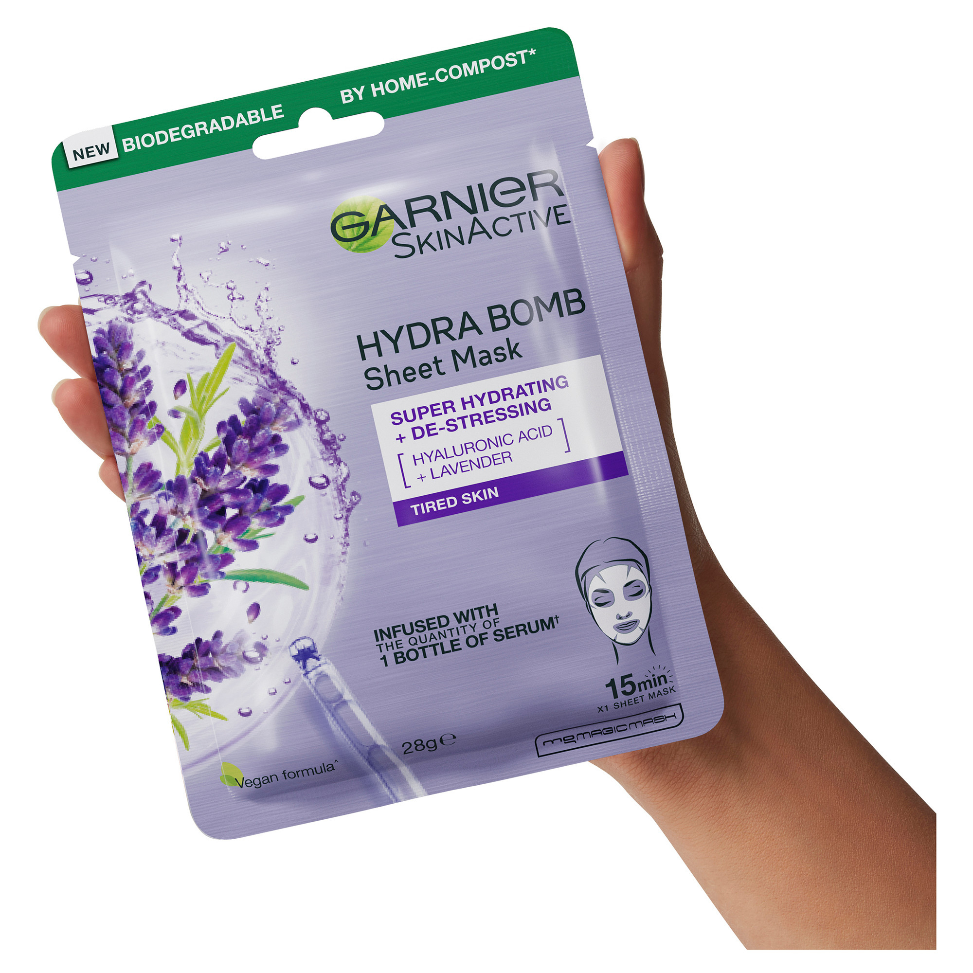 Garnier SkinActive Hydra Bomb Mask Lavender 32g - Image 8
