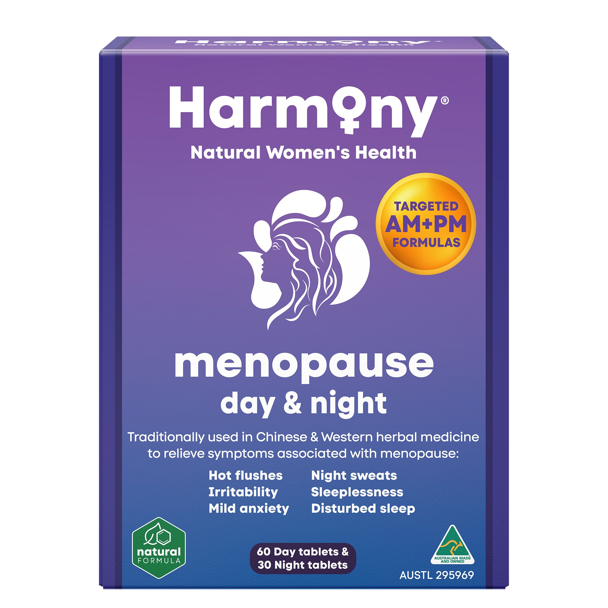 Harmony Menopause Day & Night 90 tablets - Image 1