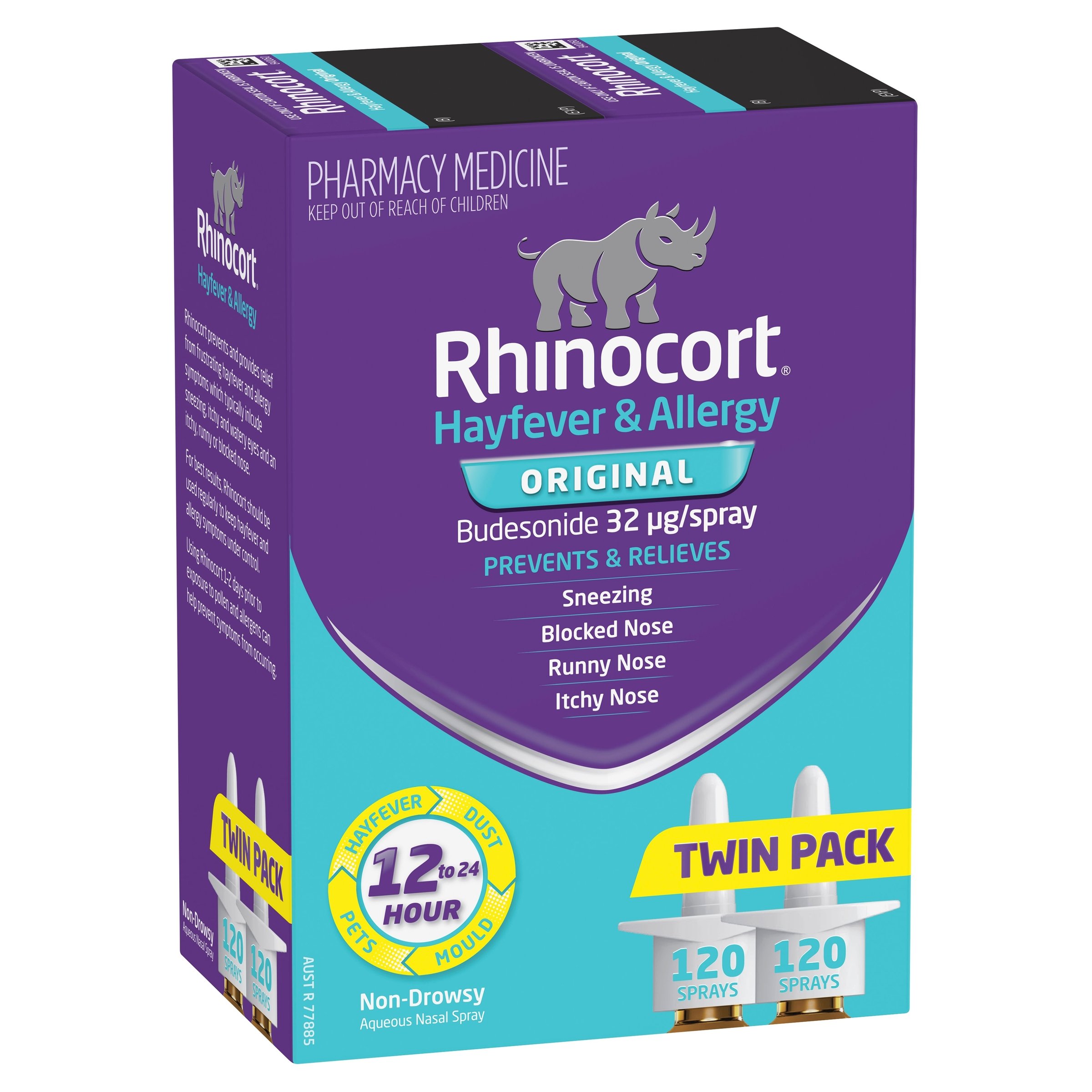 Rhinocort Nasal Spray 32mcg 240 doses - Image 6