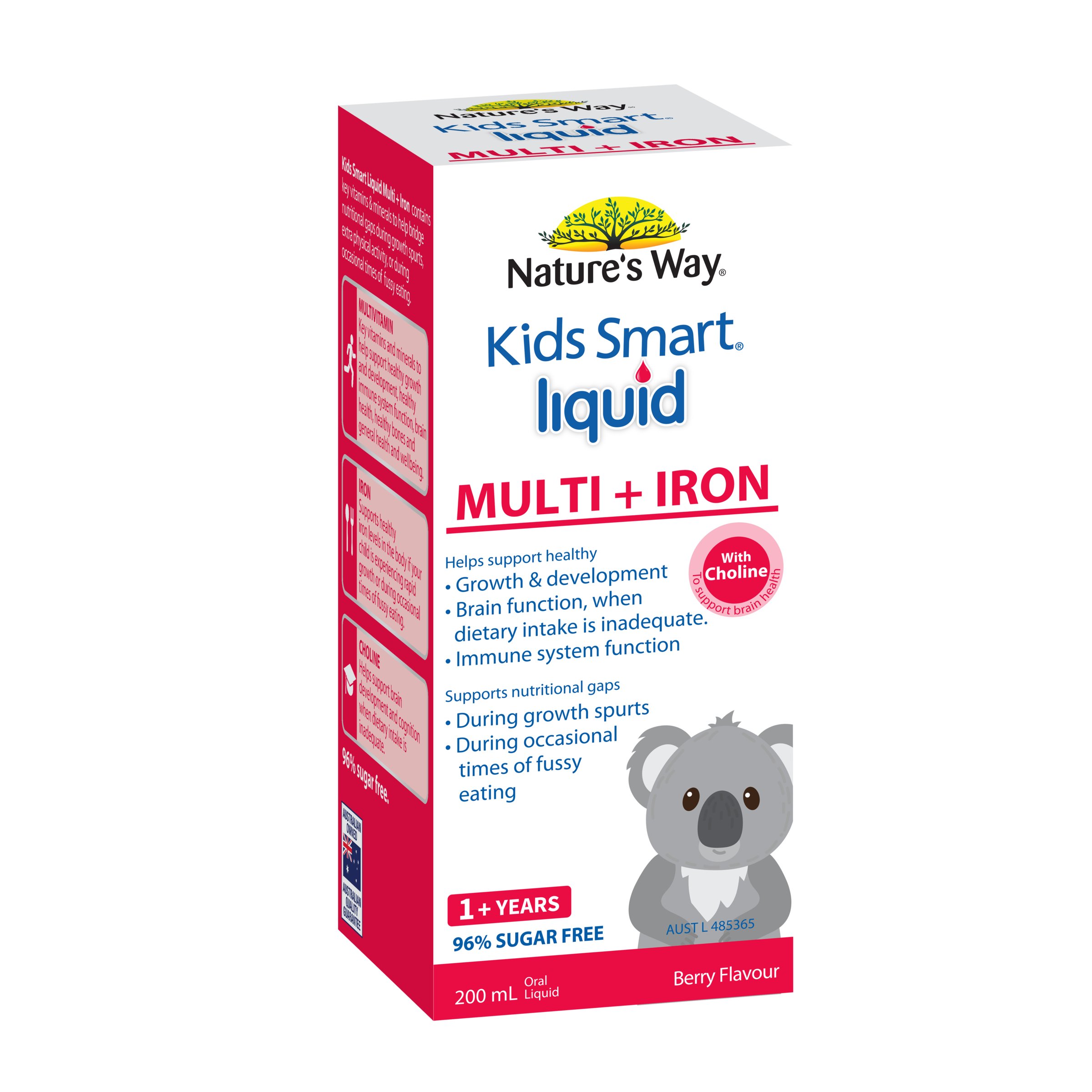Nature's Way Kids Smart Liquid Multi + Iron 200ml - Image 12
