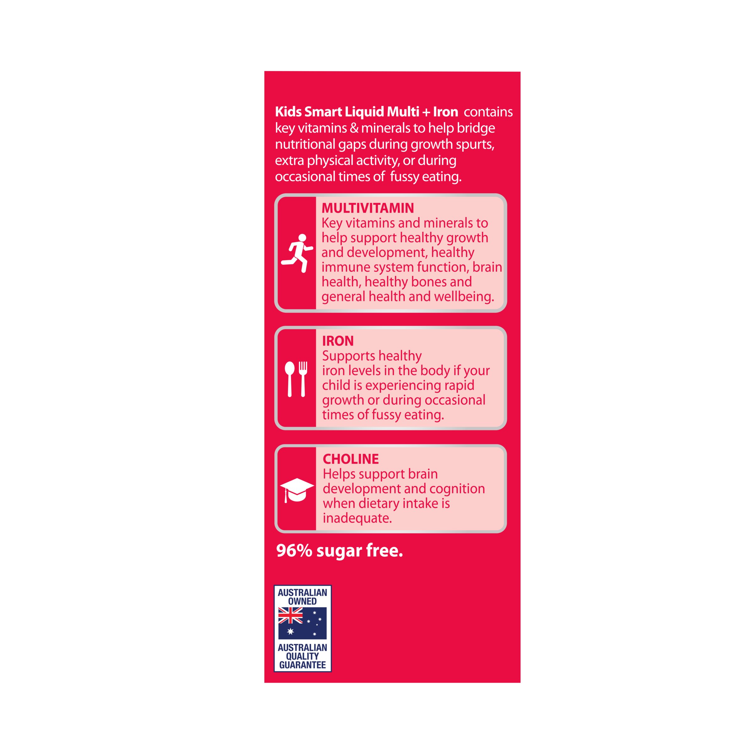 Nature's Way Kids Smart Liquid Multi + Iron 200ml - Image 4