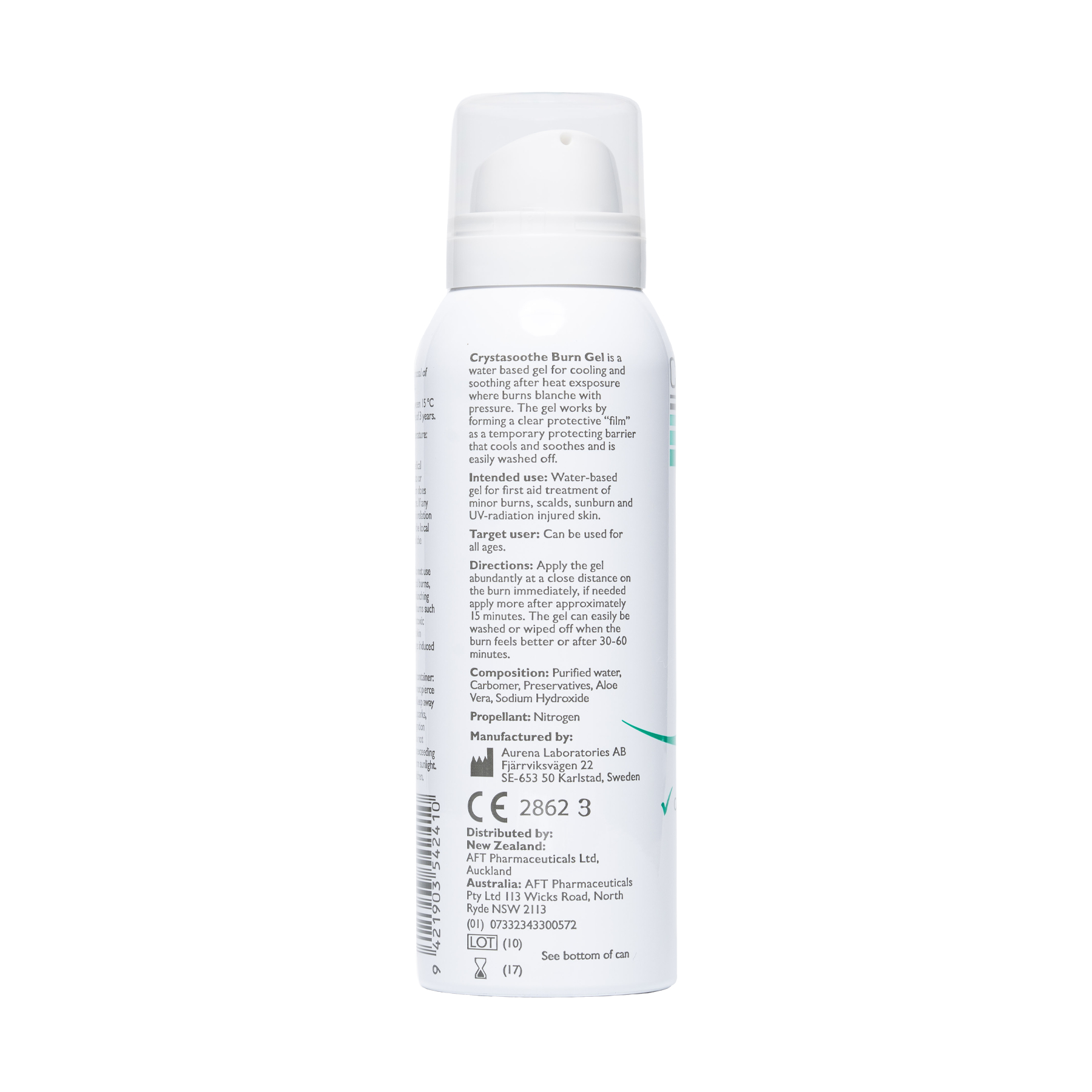 Crystasoothe Burn Gel 100ml - Image 3