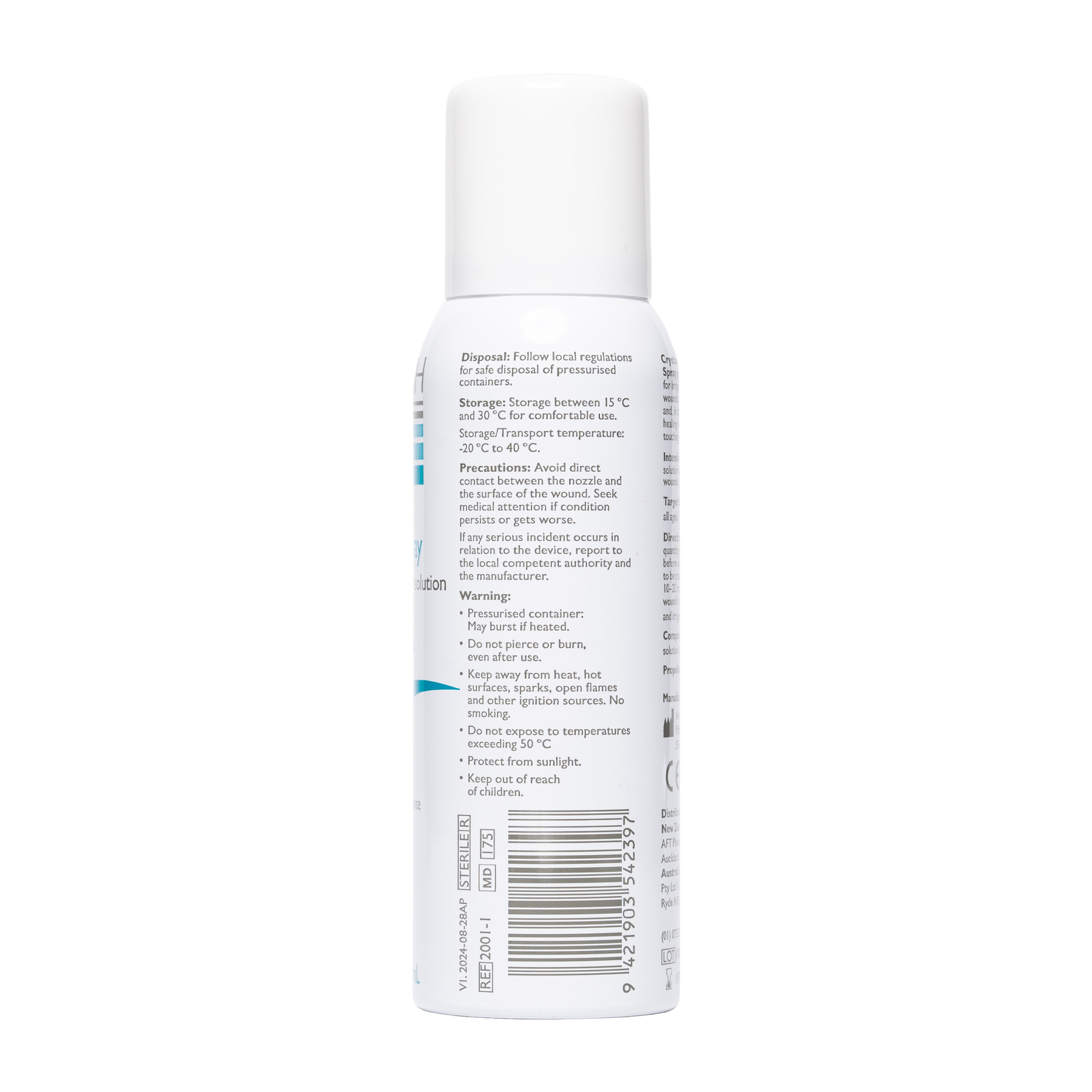 Crystawash Wound Spray 100ml - Image 2