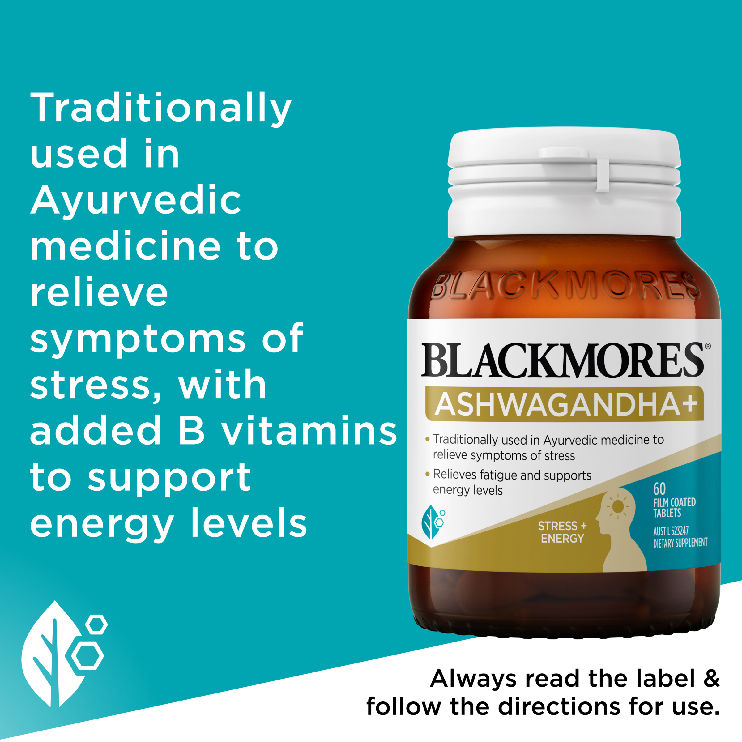 Blackmores Ashwagandha + 60 tablets - Image 7