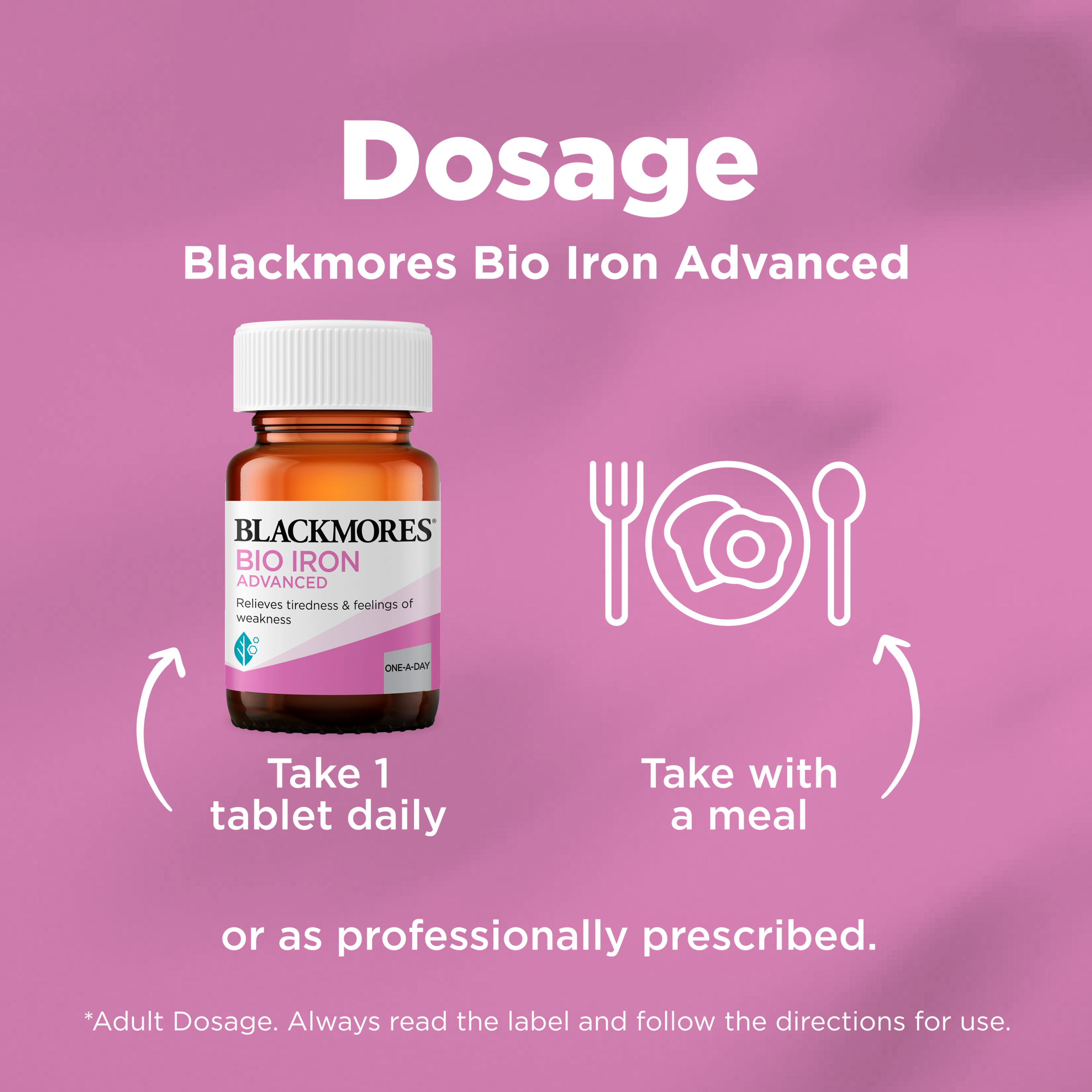 Blackmores Bio Iron Advanced 30 tablets - Image 6