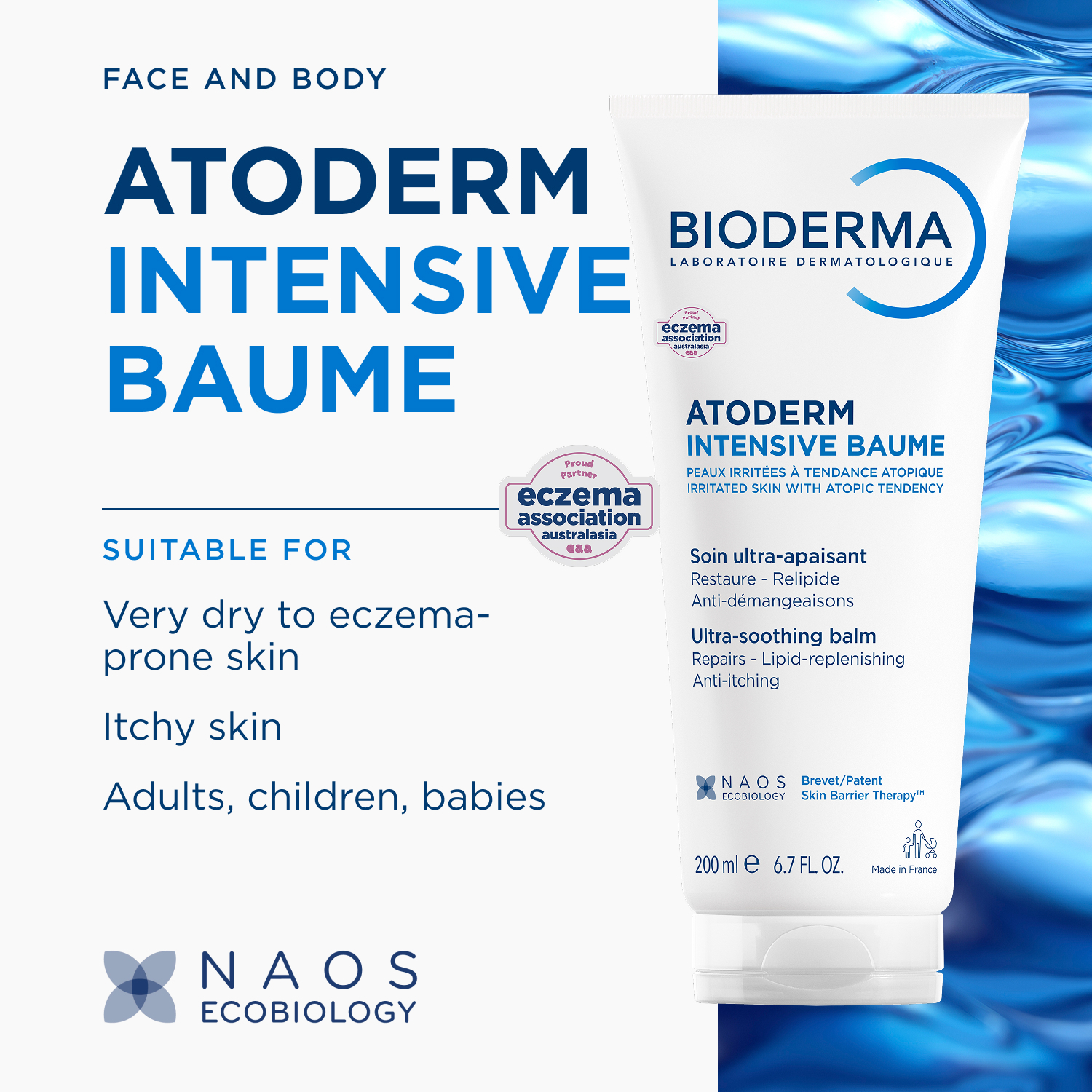 Bioderma Atoderm Intensive Baume 200ml - Image 7