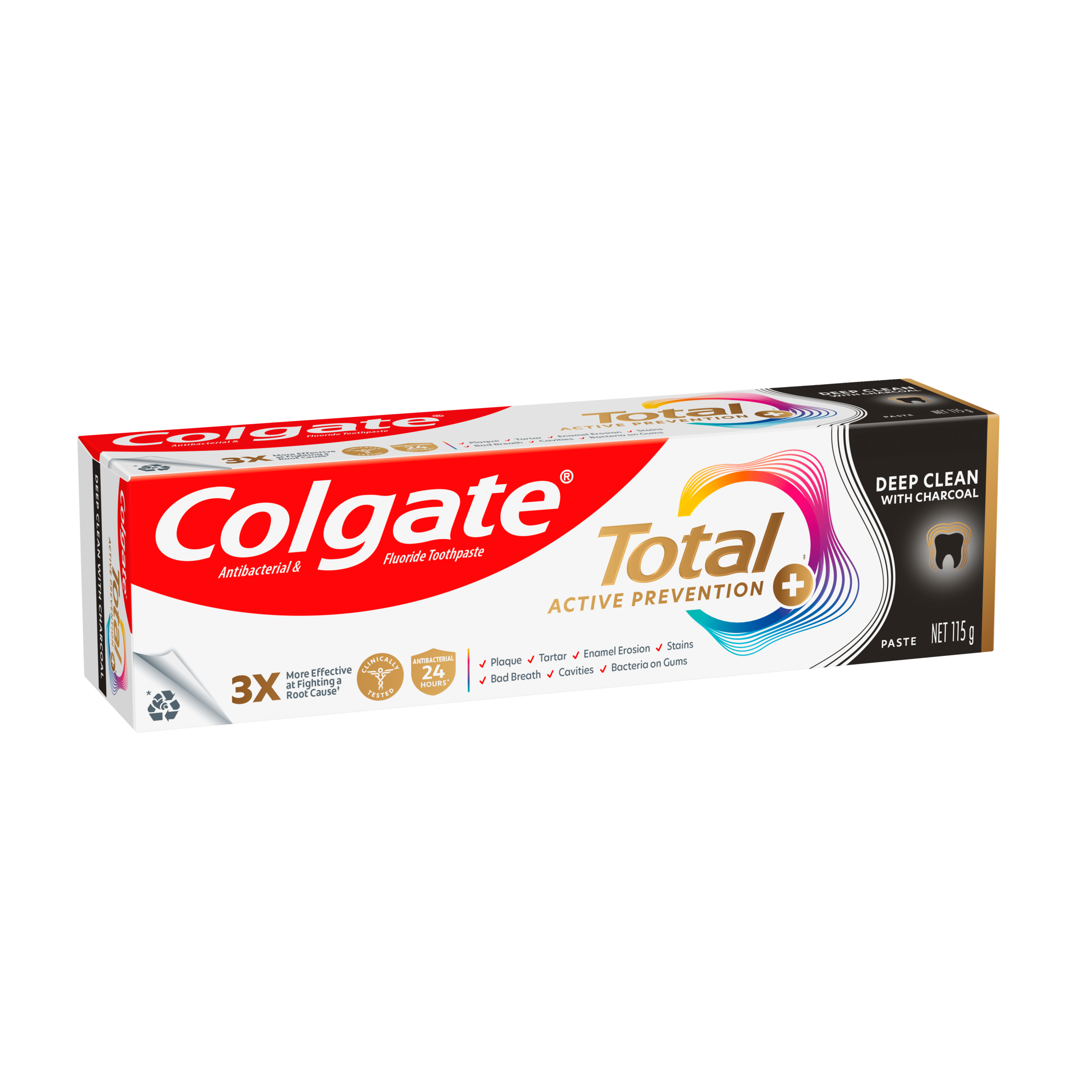 Colgate Toothpaste Total Charcoal 115g - Image 1