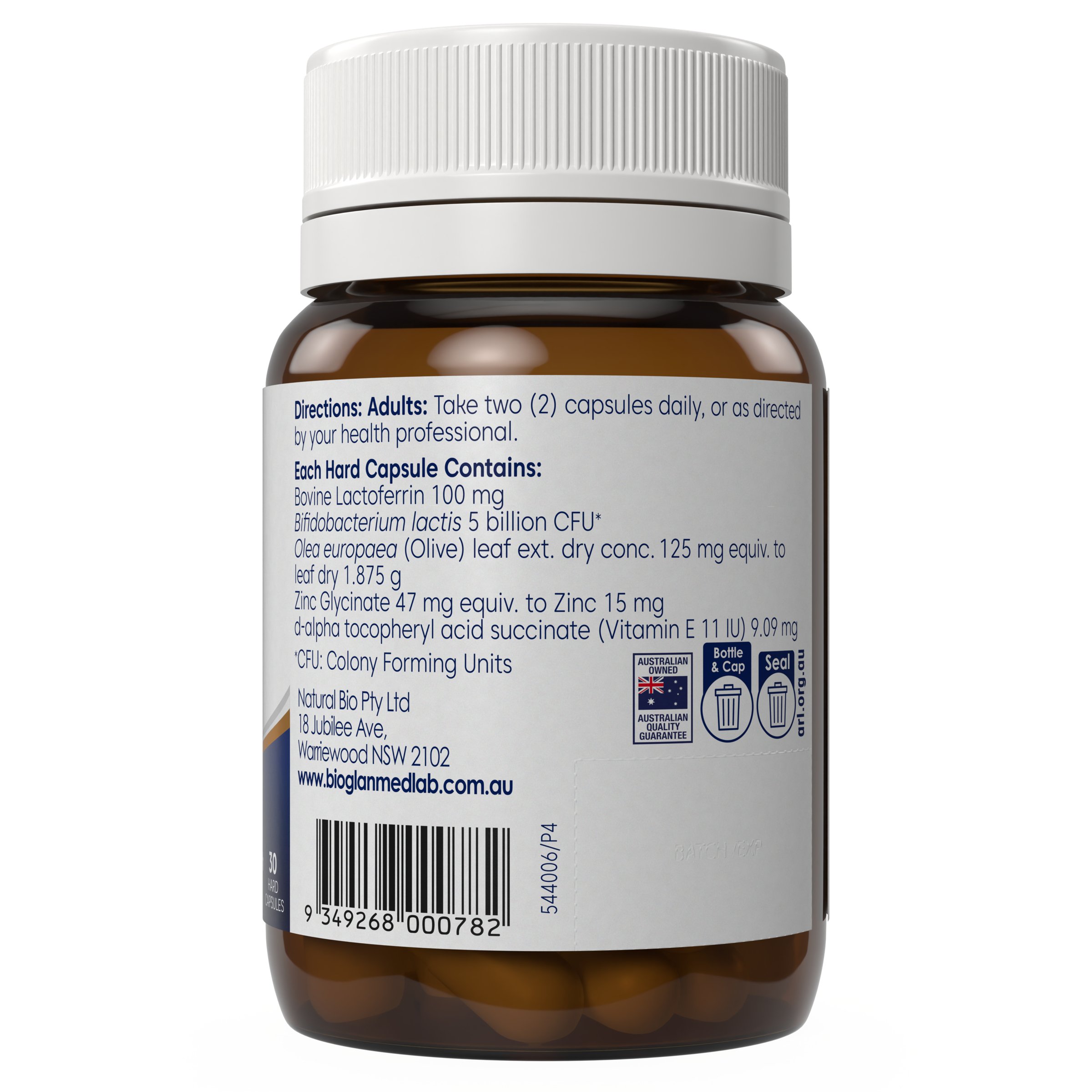 Bioglan Medlab Acne Relief Biotic 30 capsules - Image 3