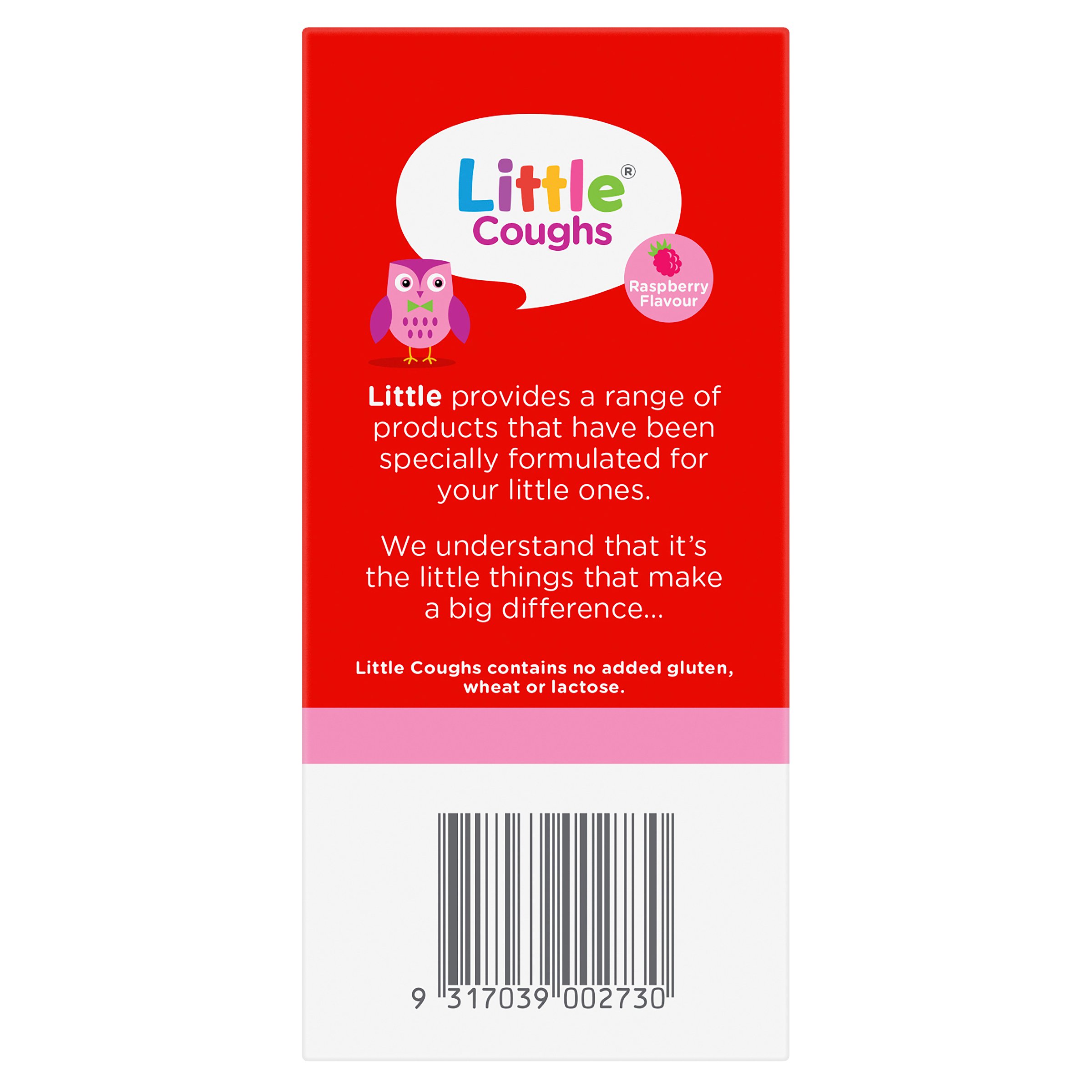 Little Coughs for Coughs & Chesty Congestion Raspberry 200ml - Image 4
