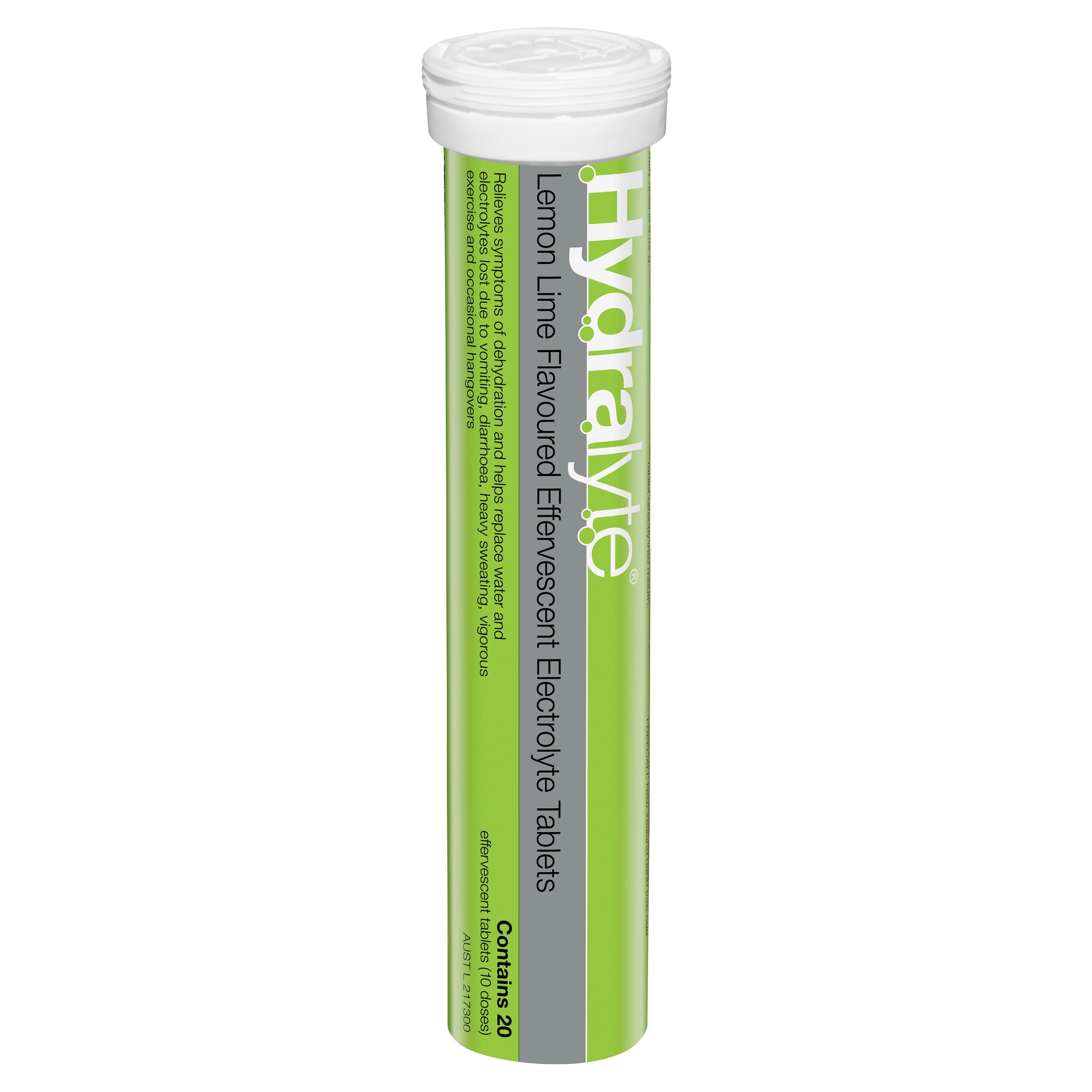 Hydralyte Effervescent Lemon Lime 40 tablets - Image 8