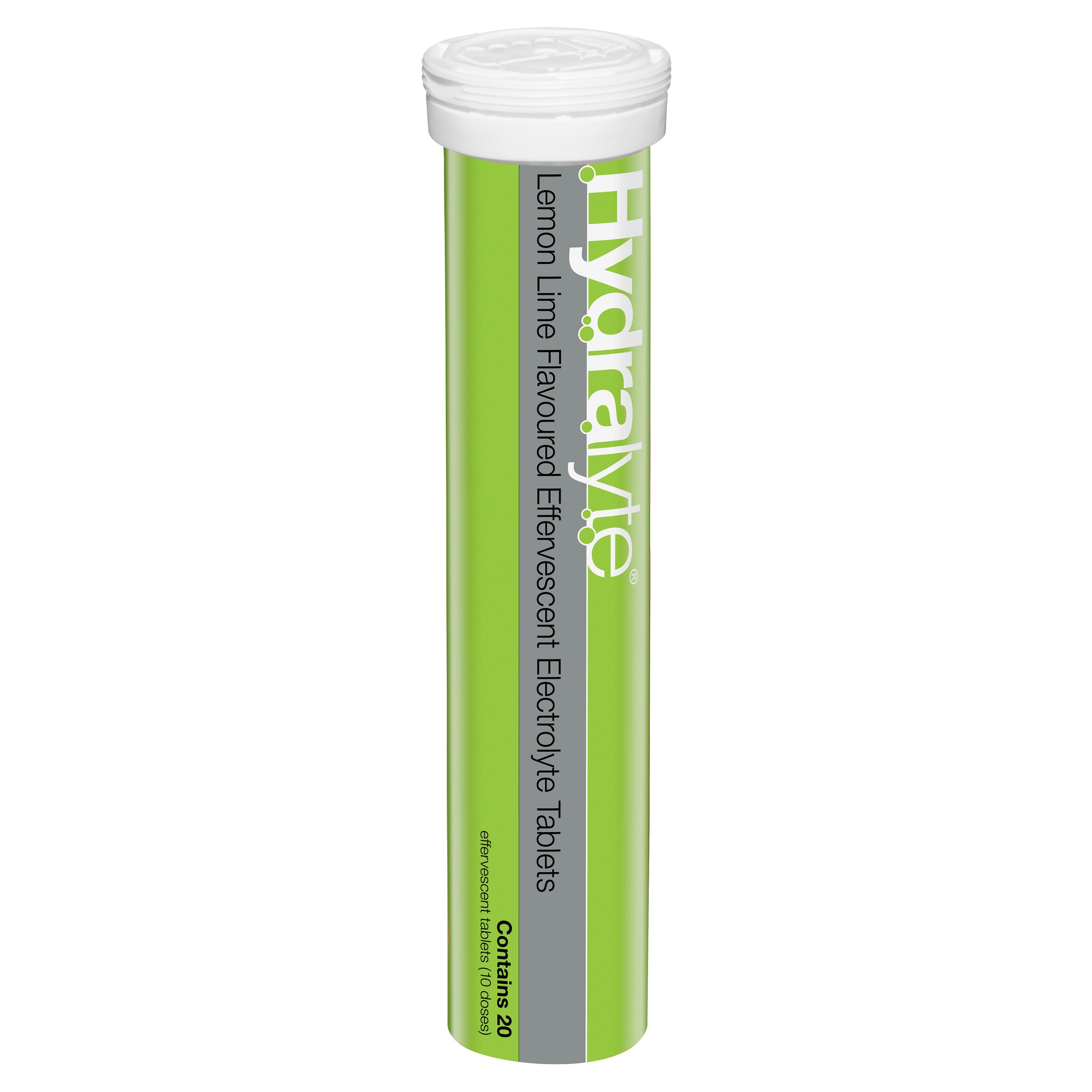 Hydralyte Effervescent Lemon Lime 40 tablets - Image 9