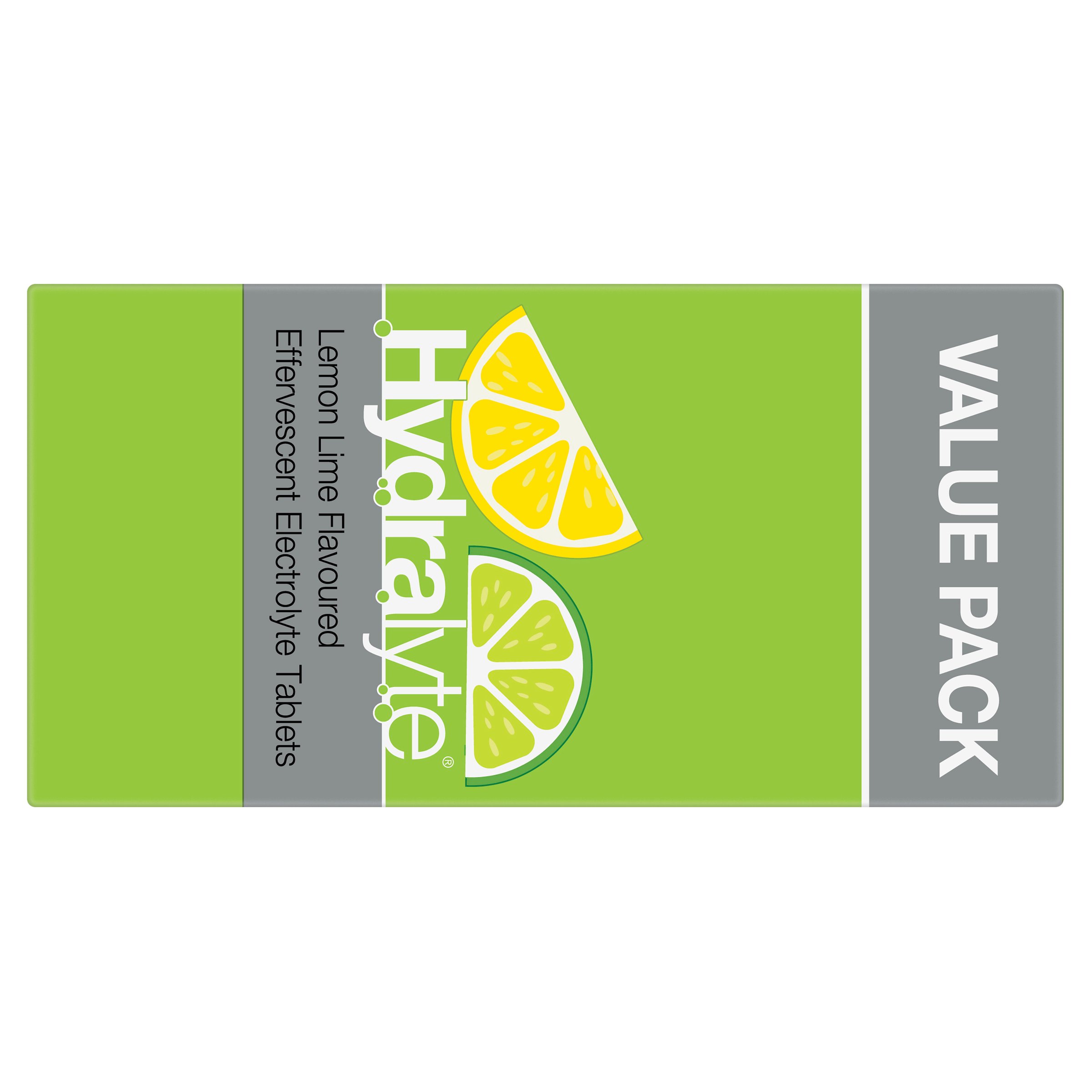 Hydralyte Effervescent Lemon Lime 40 tablets - Image 5