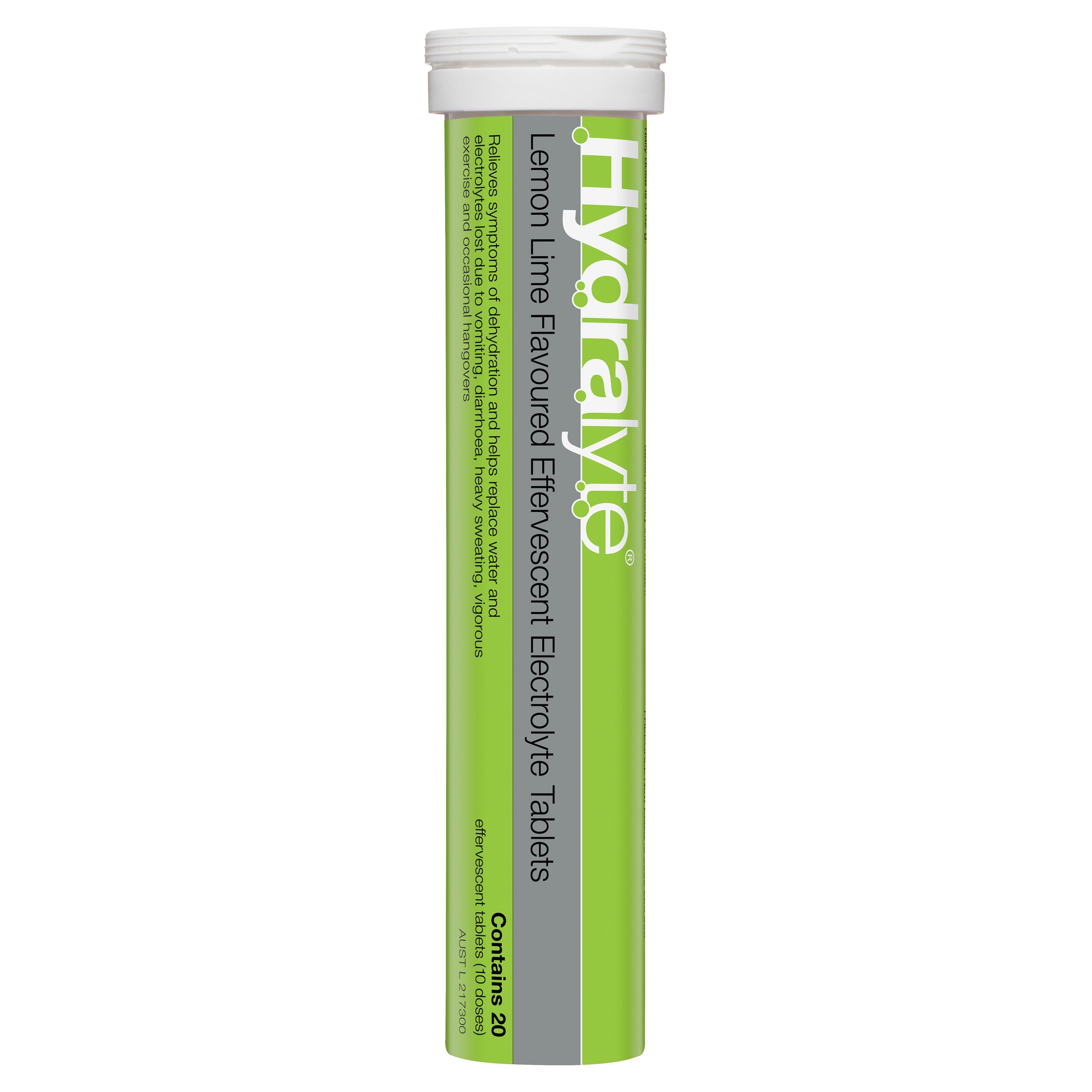 Hydralyte Effervescent Lemon Lime 40 tablets - Image 10