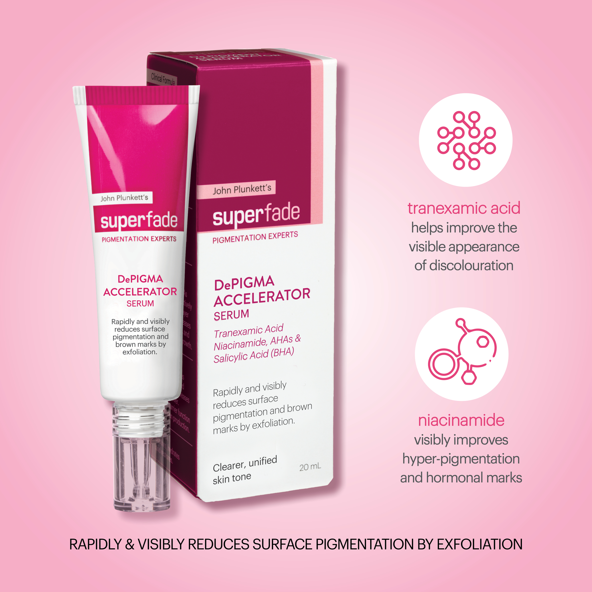 John Plunkett's SuperFade DePIGMA Accelerator Serum 20ml - Image 10