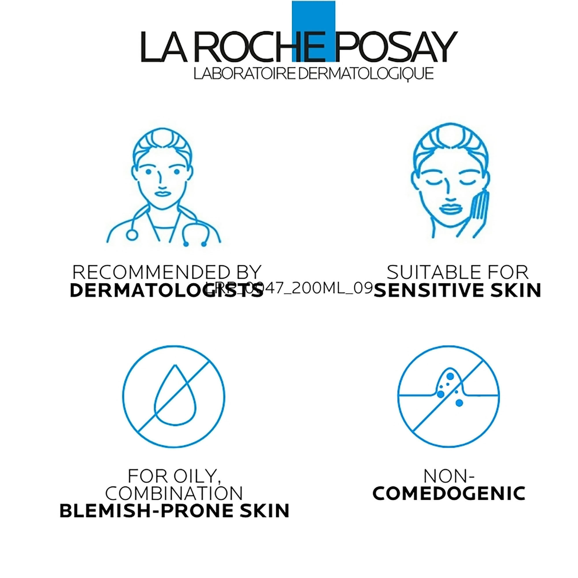 La Roche-Posay Effaclar Micro Peeling Gel Cleanser 200ml - Image 8