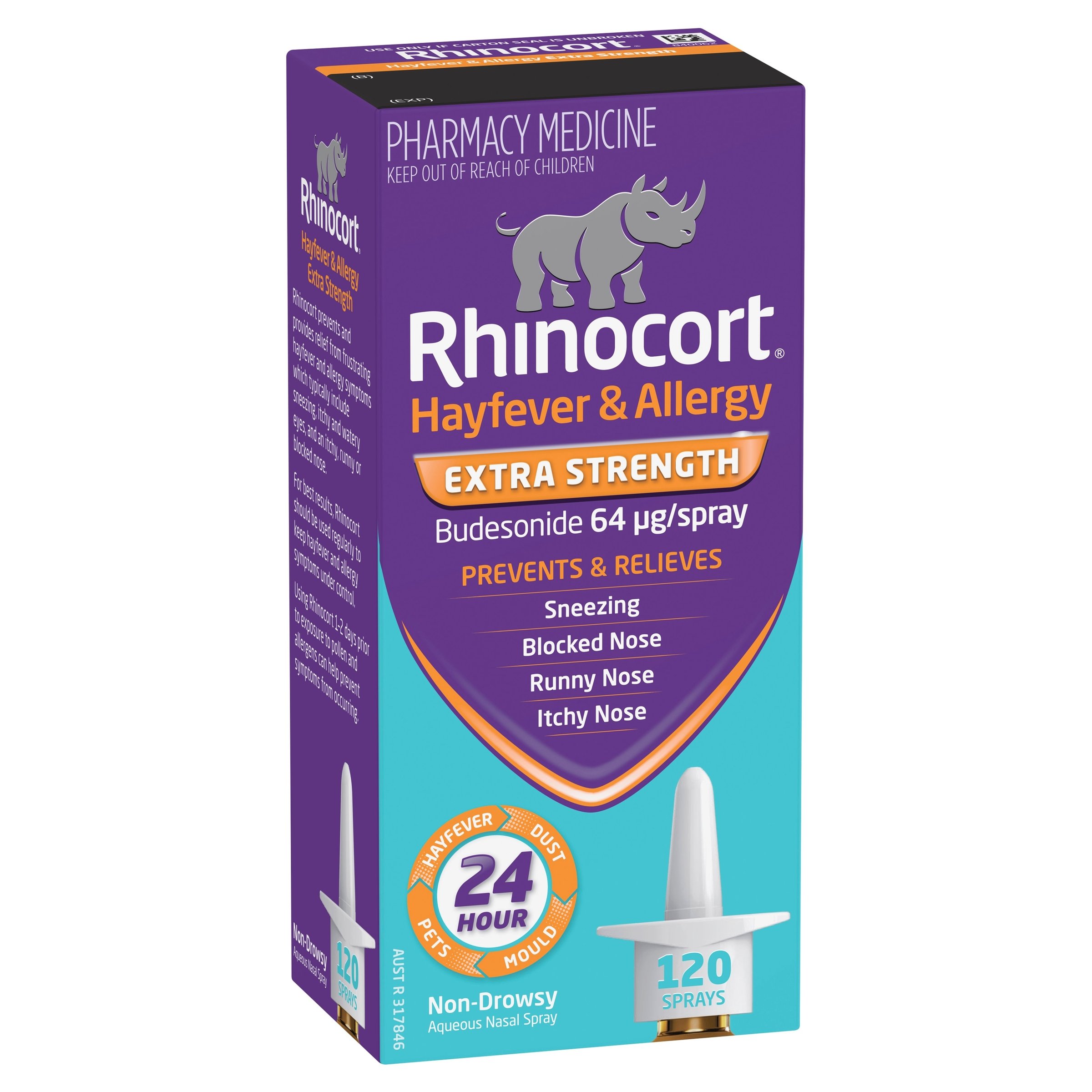 Rhinocort Nasal Spray 64mcg - 120 doses - Image 6