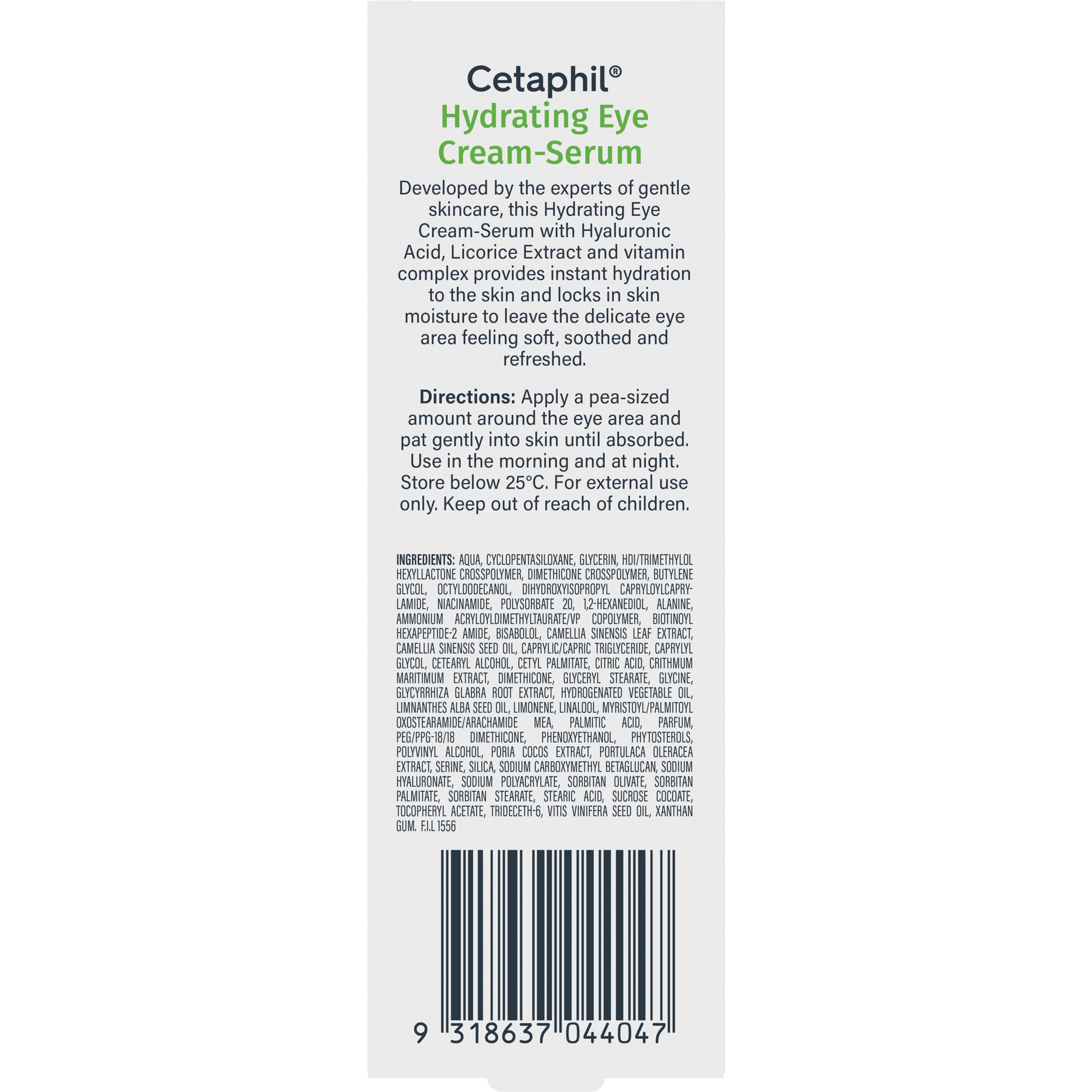 Cetaphil Face Hydrating Eye Cream-Serum 14g - Image 5