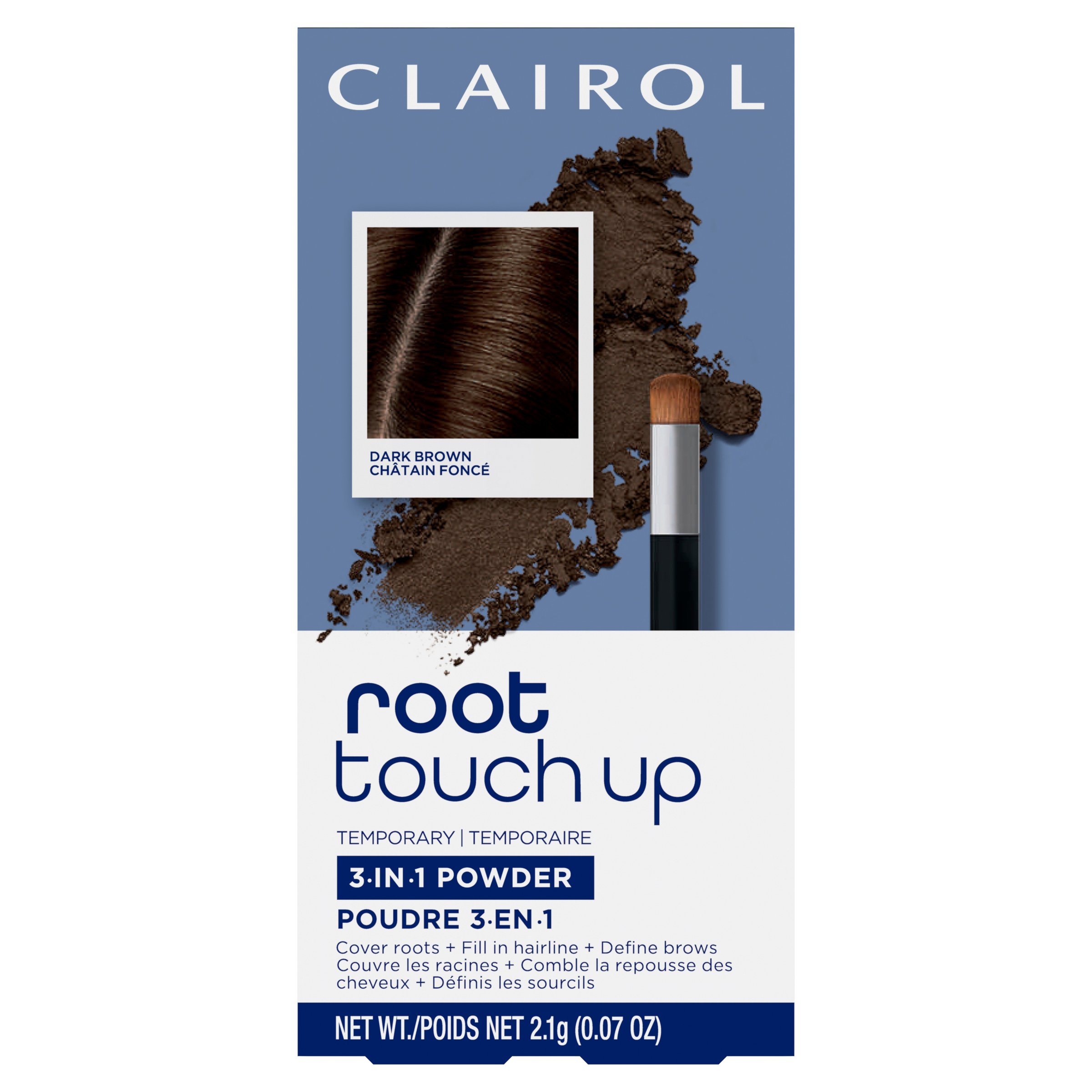 Clairol Root Touch Up Powder Dark Brown 1 each - Image 1