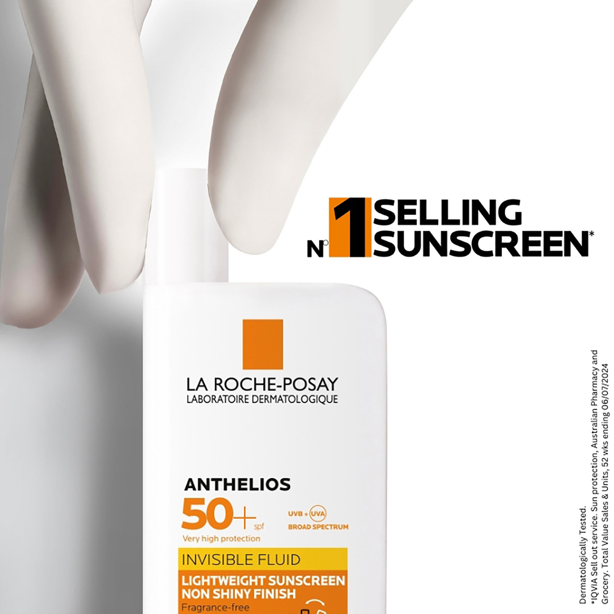 La Roche-Posay Anthelios Invisible Fluid SPF50+ - 50ml - Image 5