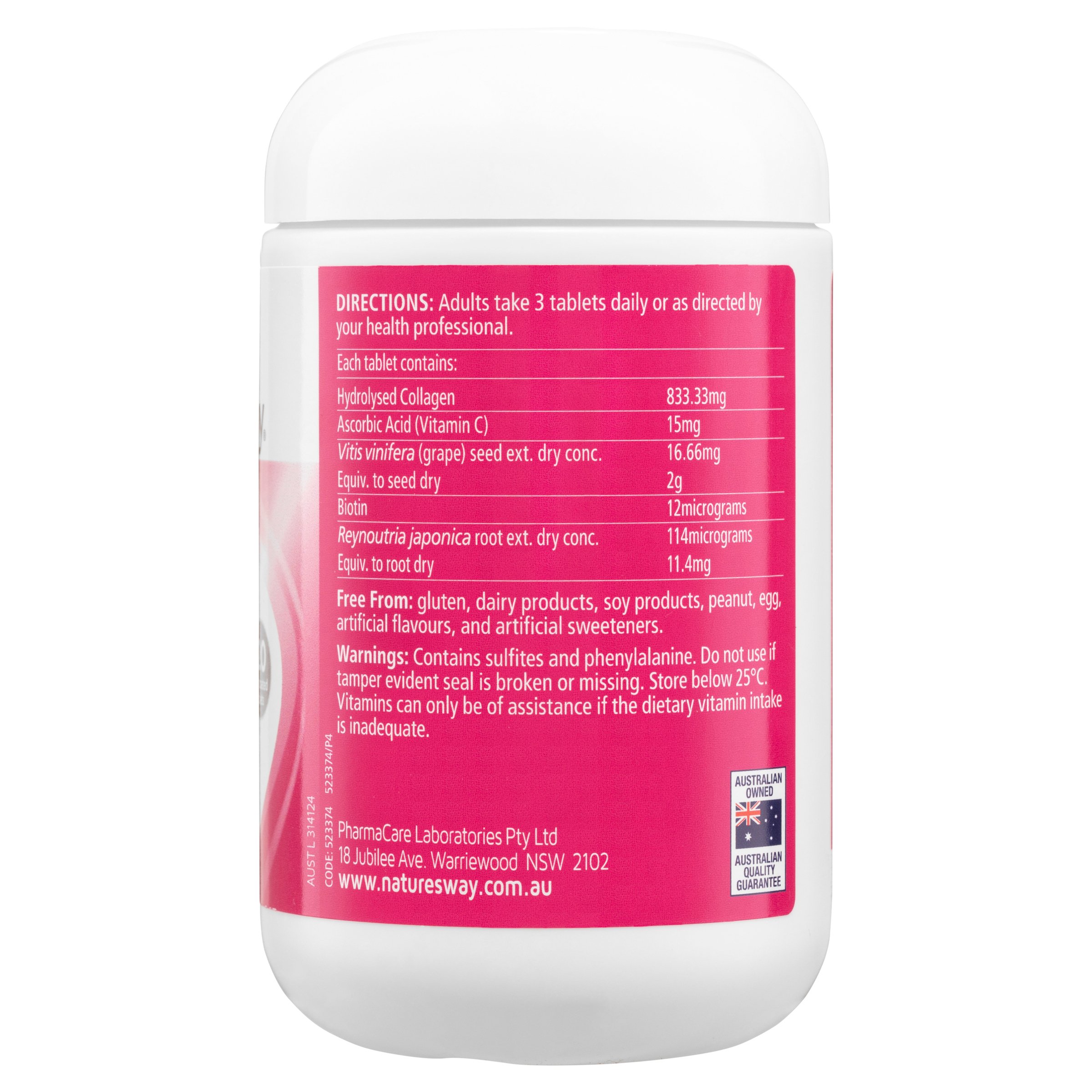 Nature's Way  Collagen Peptide 120 tablets - Image 10