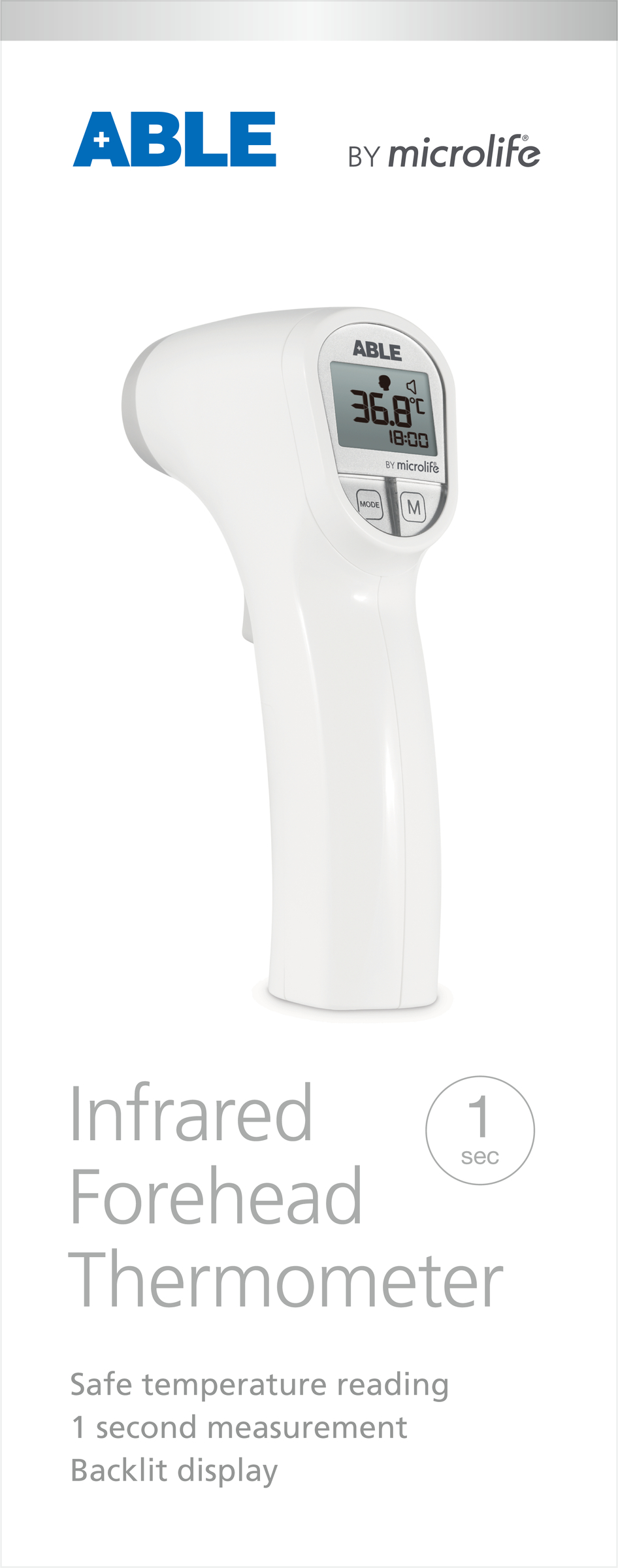 Able Infrared Thermometer NC300 - 1 each - Image 1