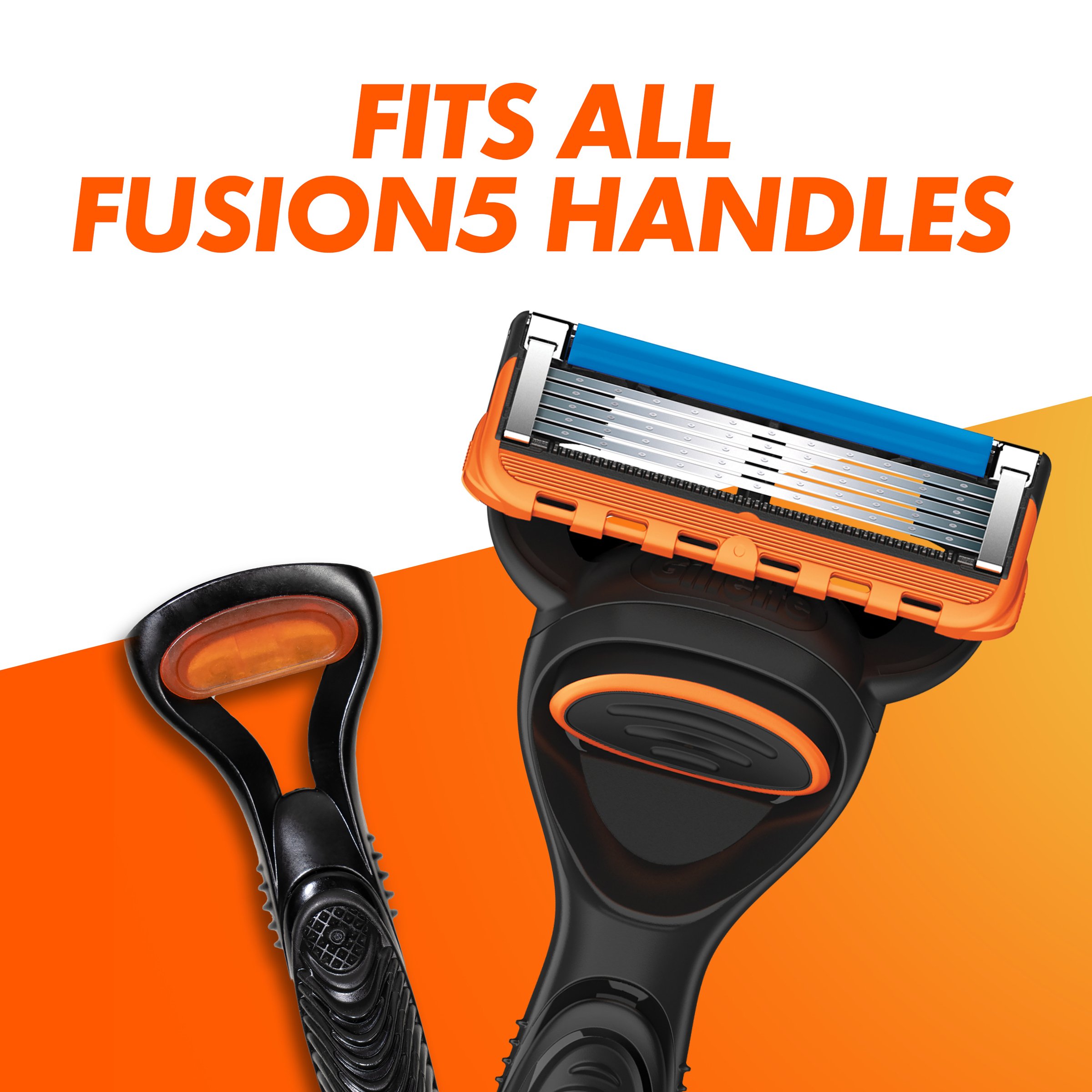 Gillette Fusion Manual Razor Blades 4 pack - Image 3