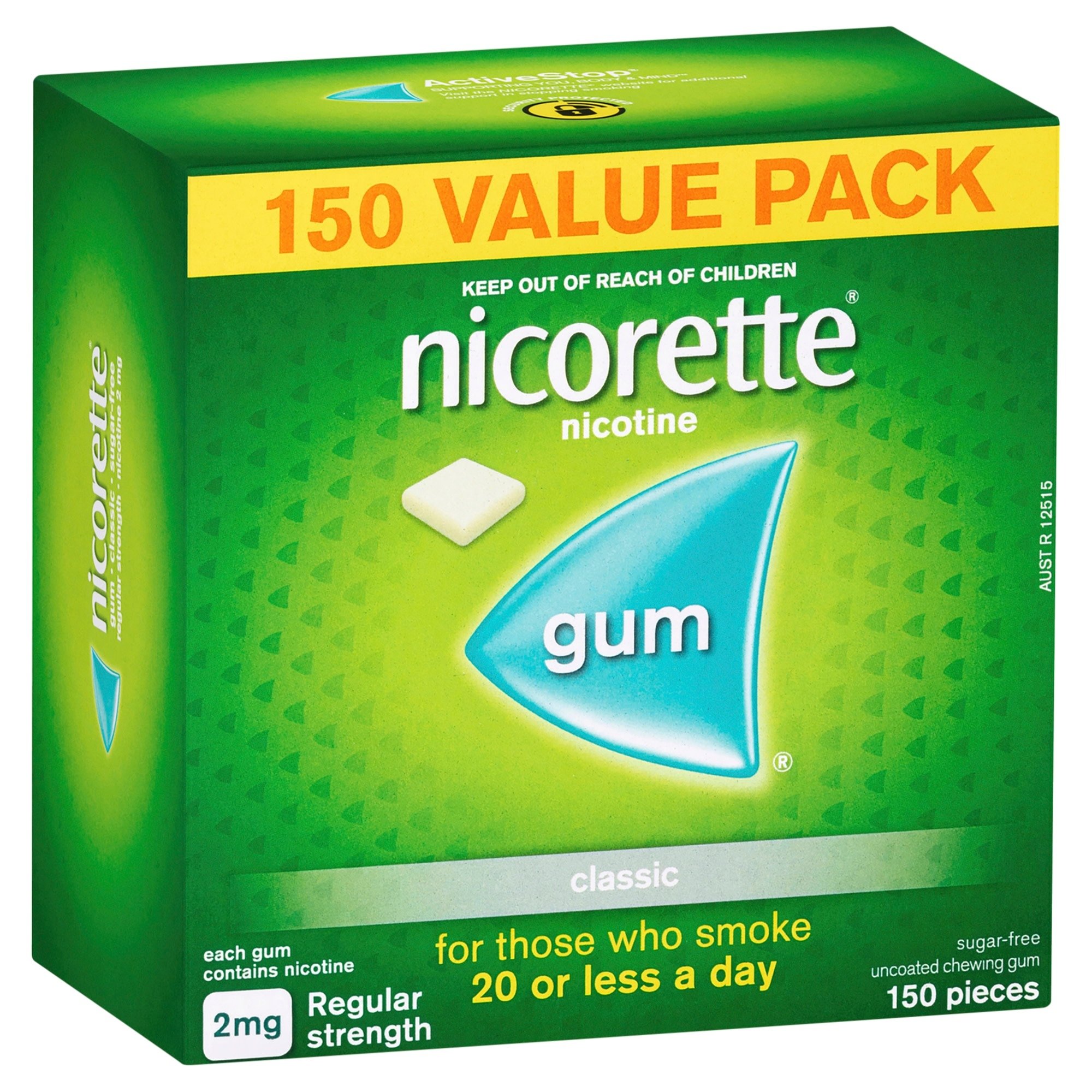 Nicorette Gum Classic 2mg - 150 pieces - Image 6
