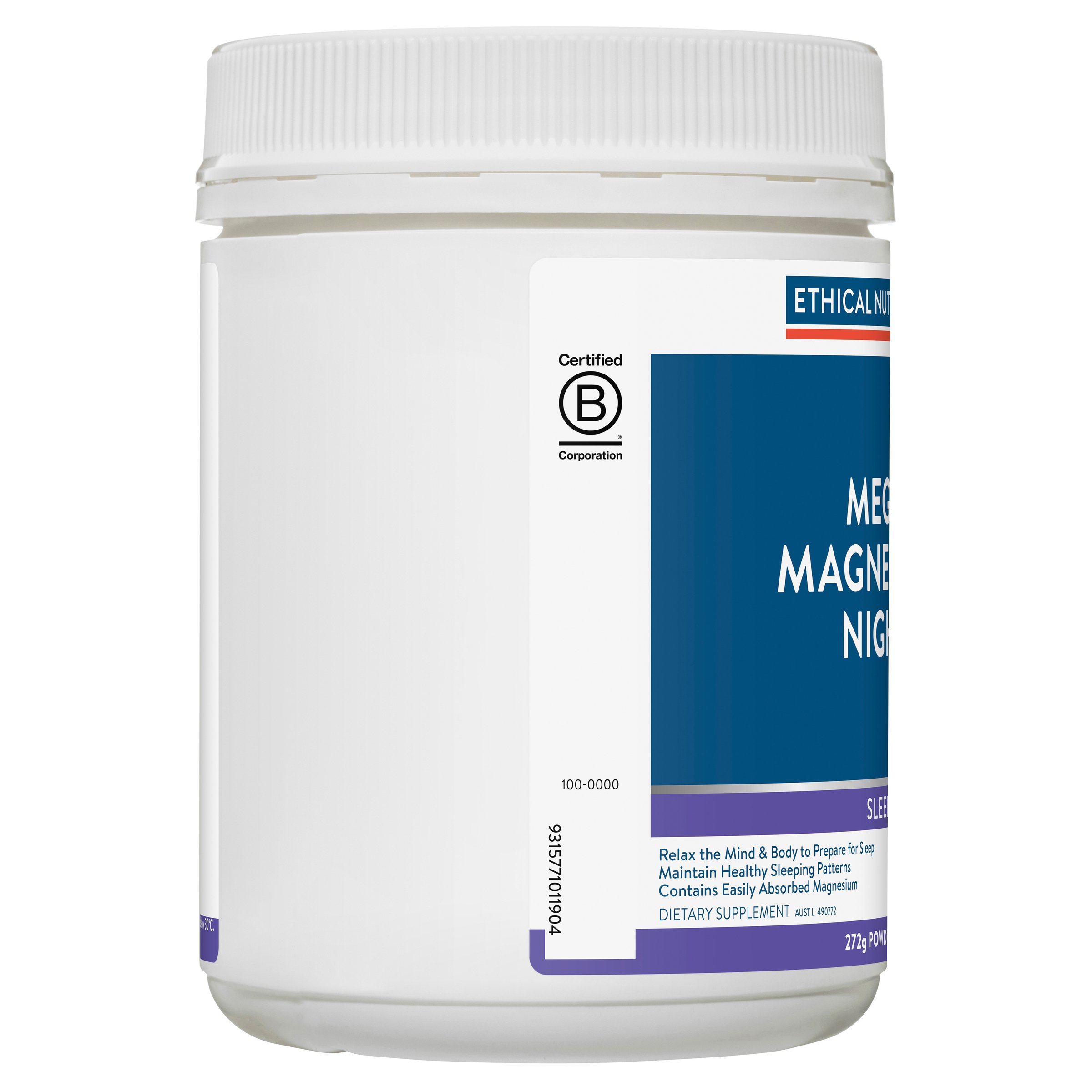 Ethical Nutrients Mega Magnesium Night Powder 272g - Image 3