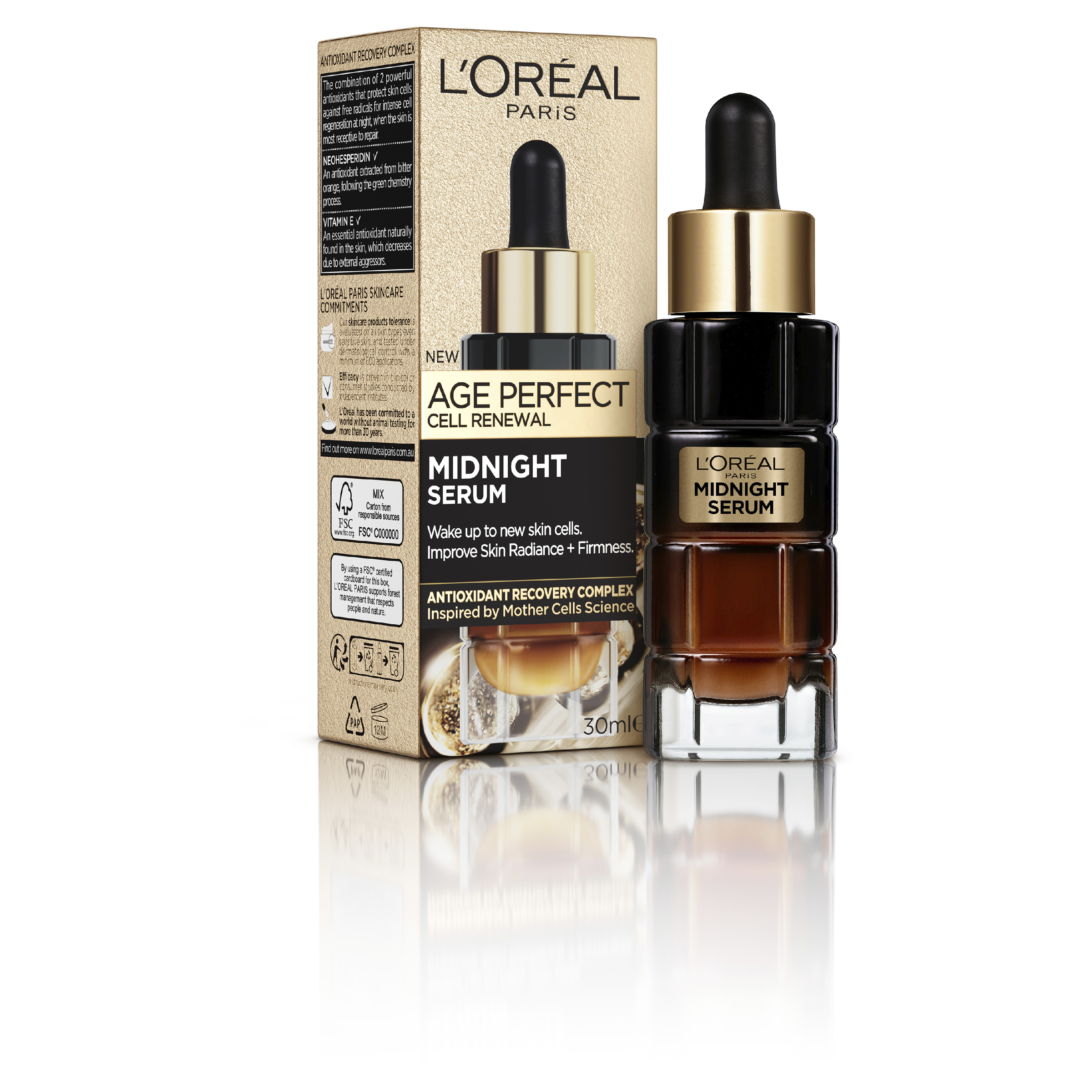L'Oreal Paris Age Perfect Midnight Serum 30ml - Image 1