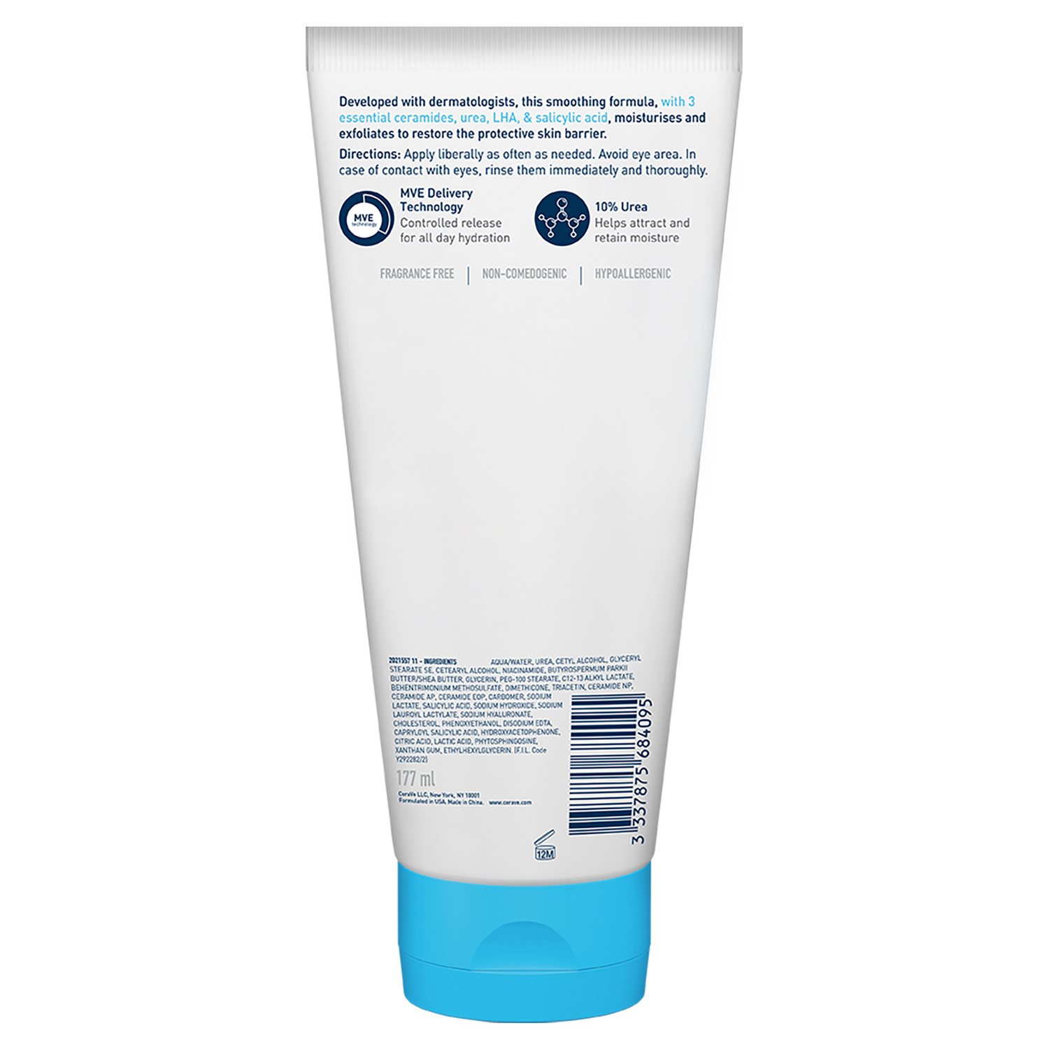 CeraVe SA Smoothing Cream 177ml - Image 2