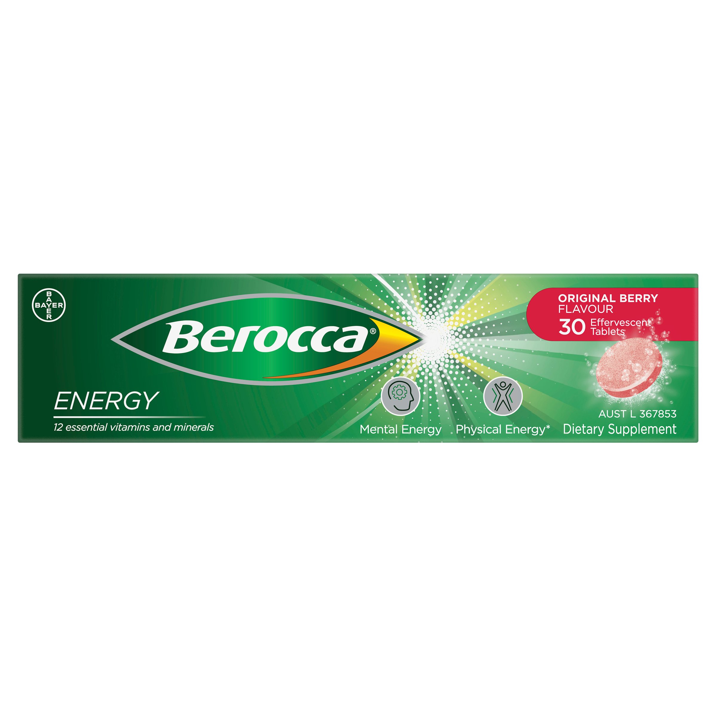 Berocca Energy Original Berry 30 tablets - Image 5