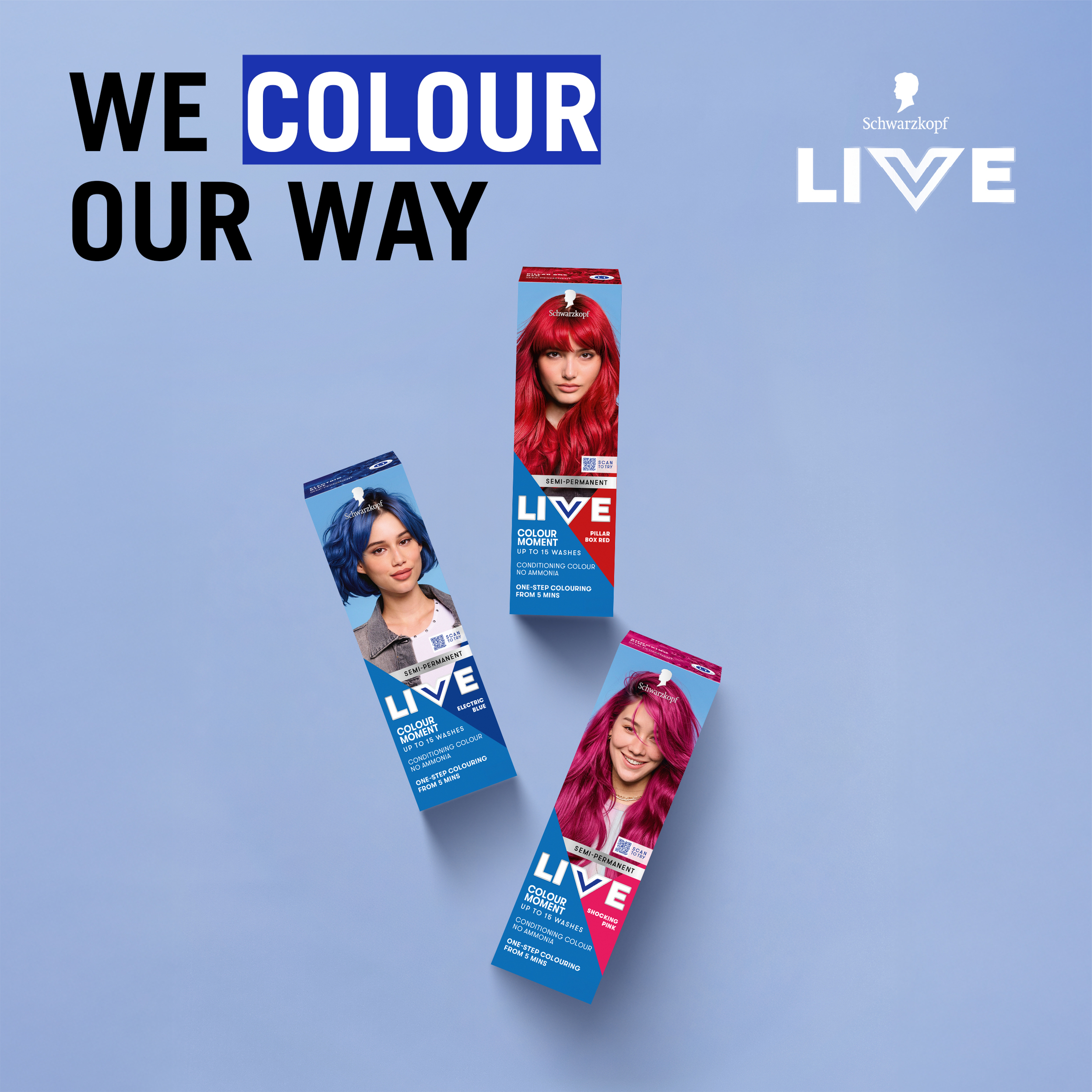 Schwarzkopf LIVE Colour UBs Shocking Pink Semi Permanent 75ml - Image 7