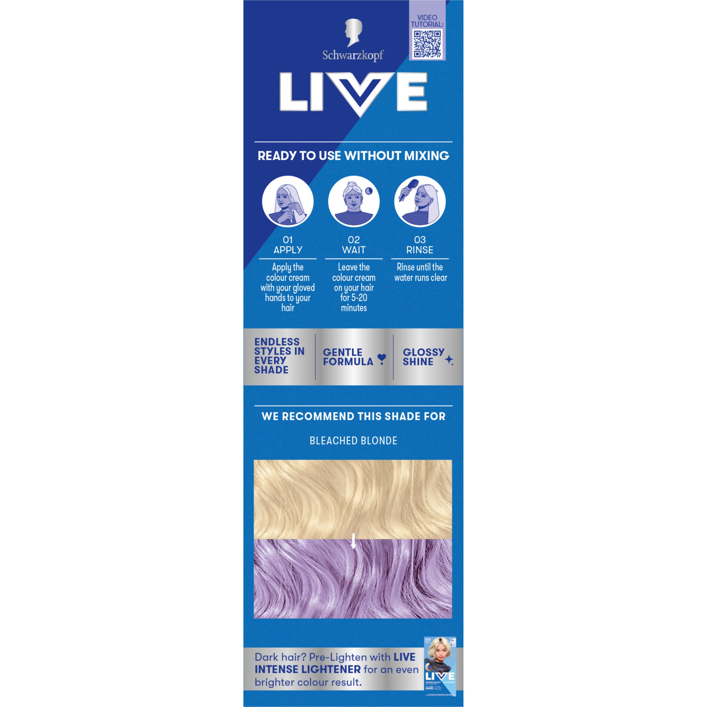 Schwarzkopf Live Colour Pastels Lilac Blush 75ml - Image 2