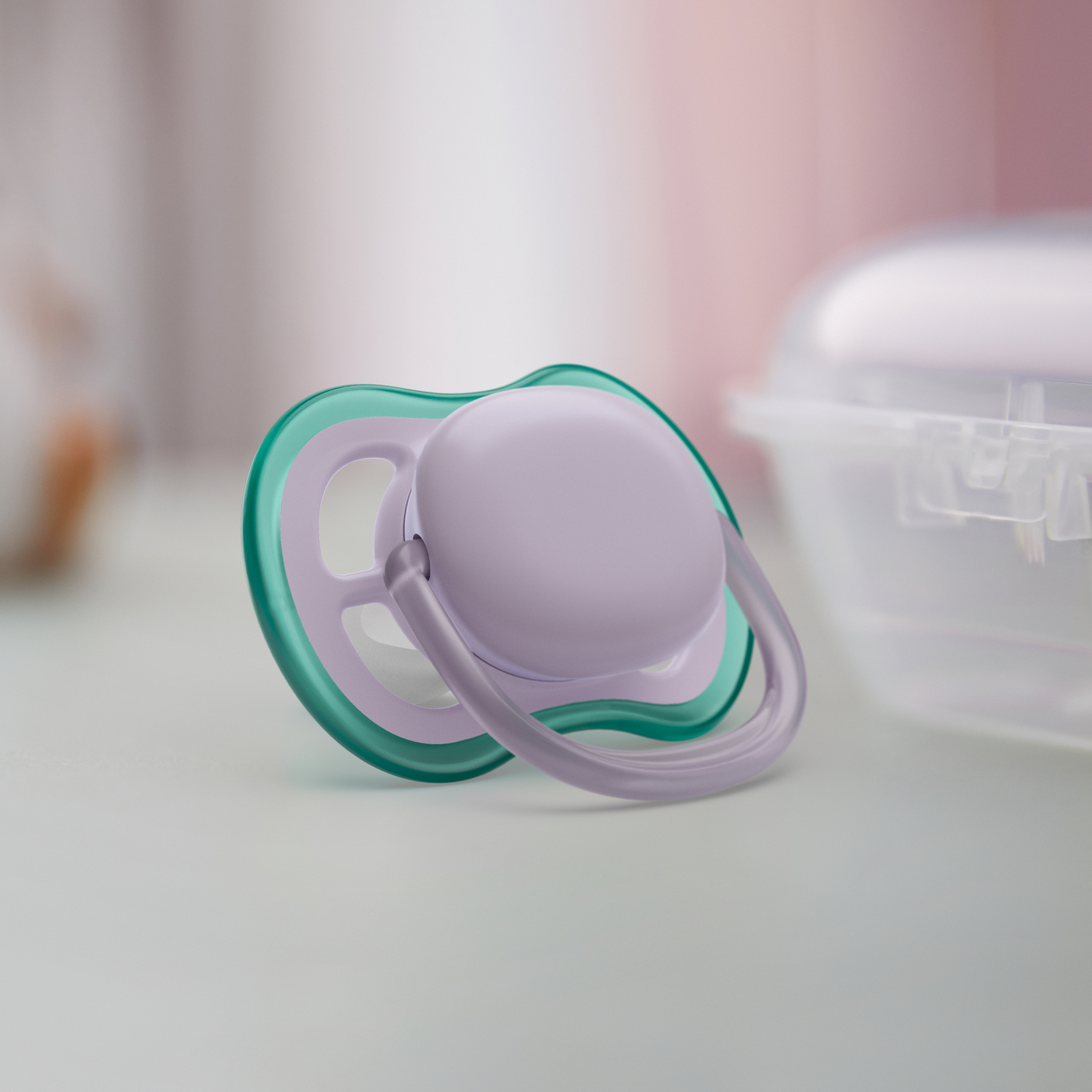 Avent Ultra Air Soother 0-6 Months Plain Mixed 2 pack - Image 2
