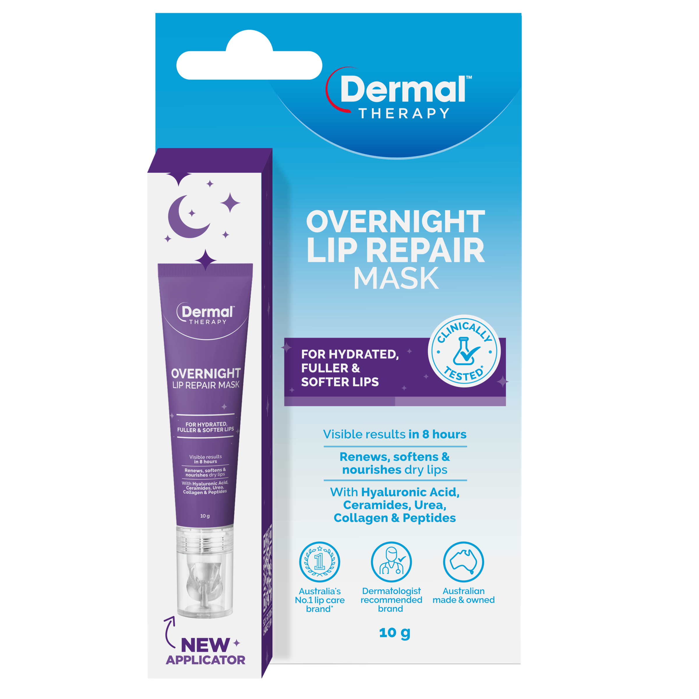 Dermal Therapy Overnight Lip Repair 10ml - Image 1