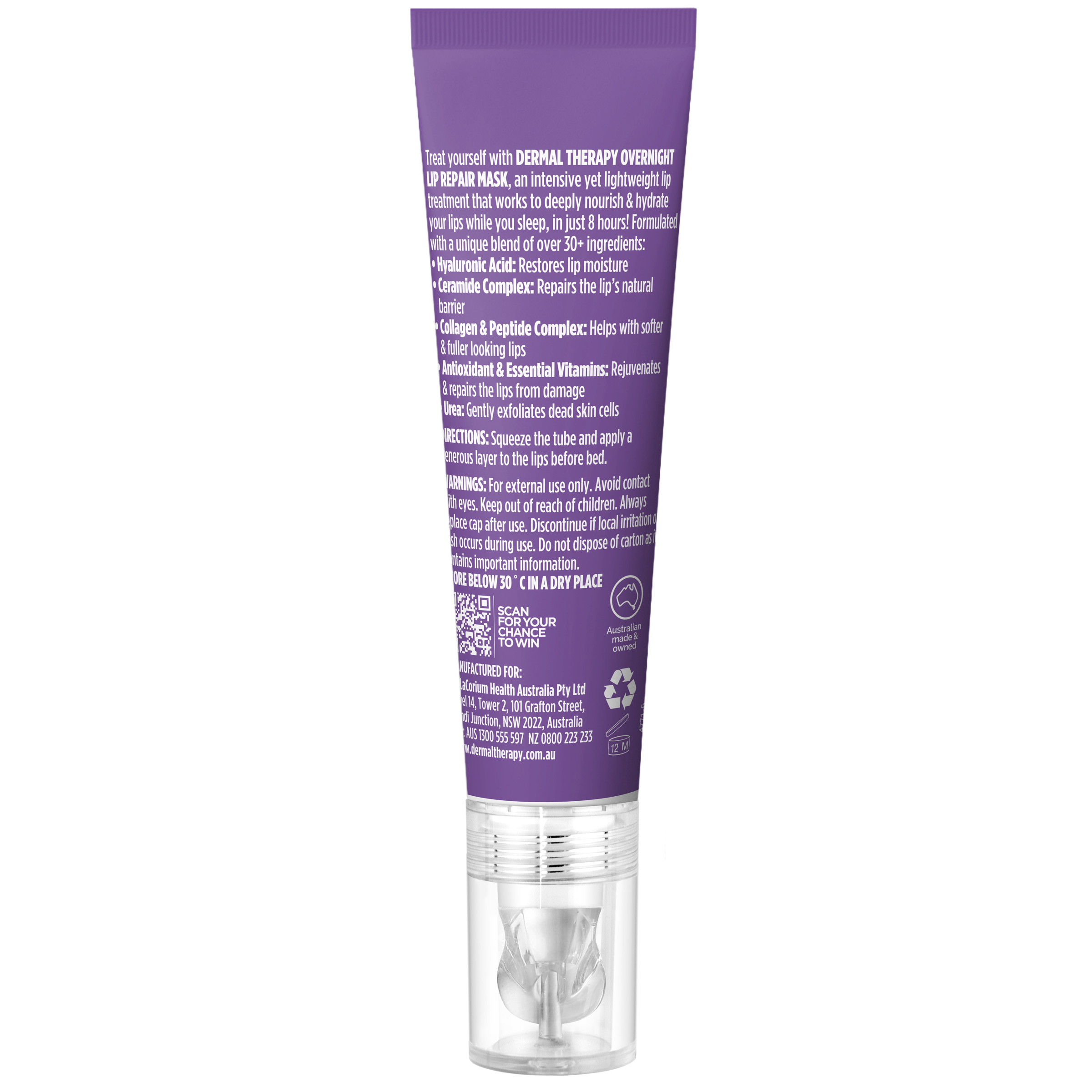 Dermal Therapy Overnight Lip Repair 10ml - Image 4