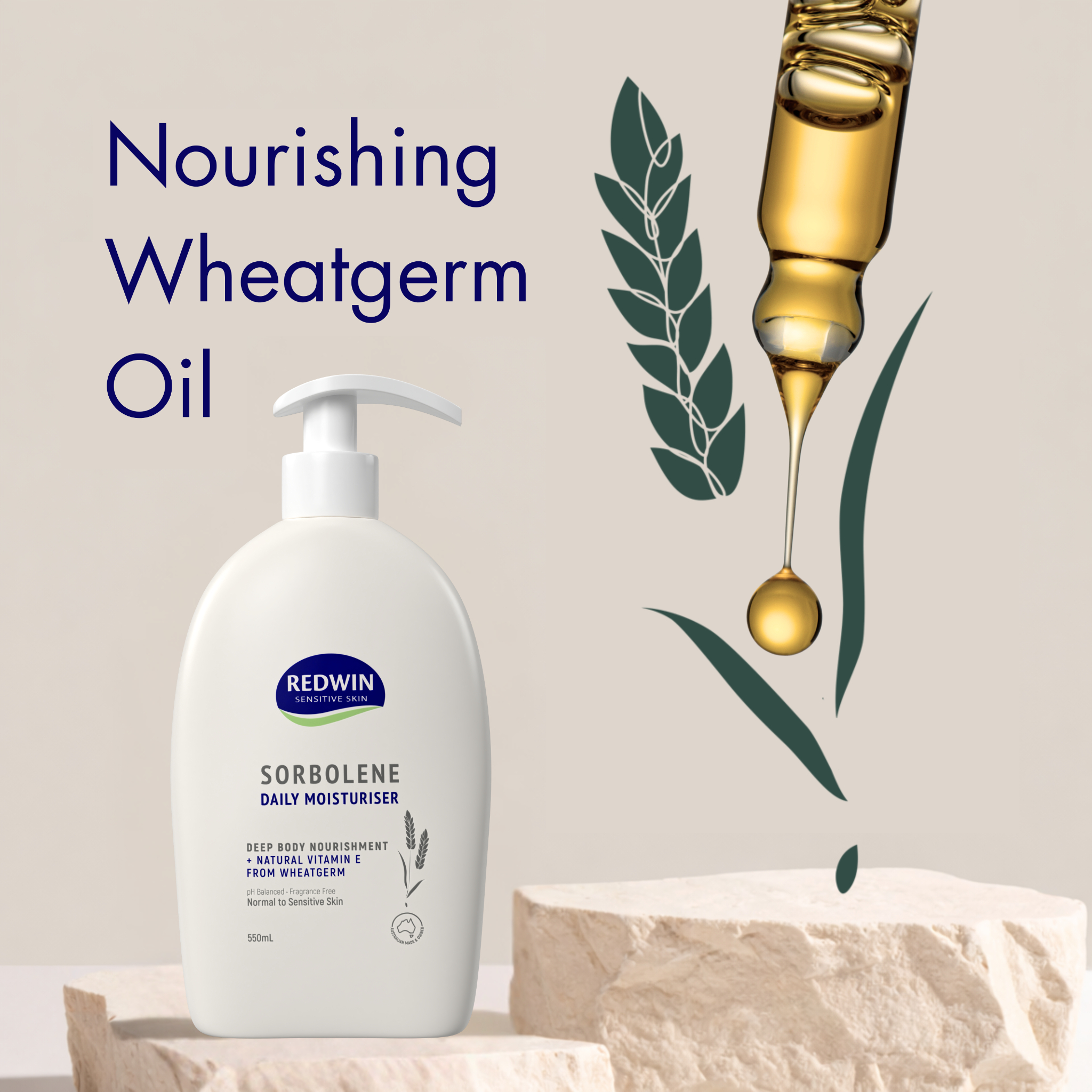 Redwin Sorbolene Moisturiser 550ml - Image 4