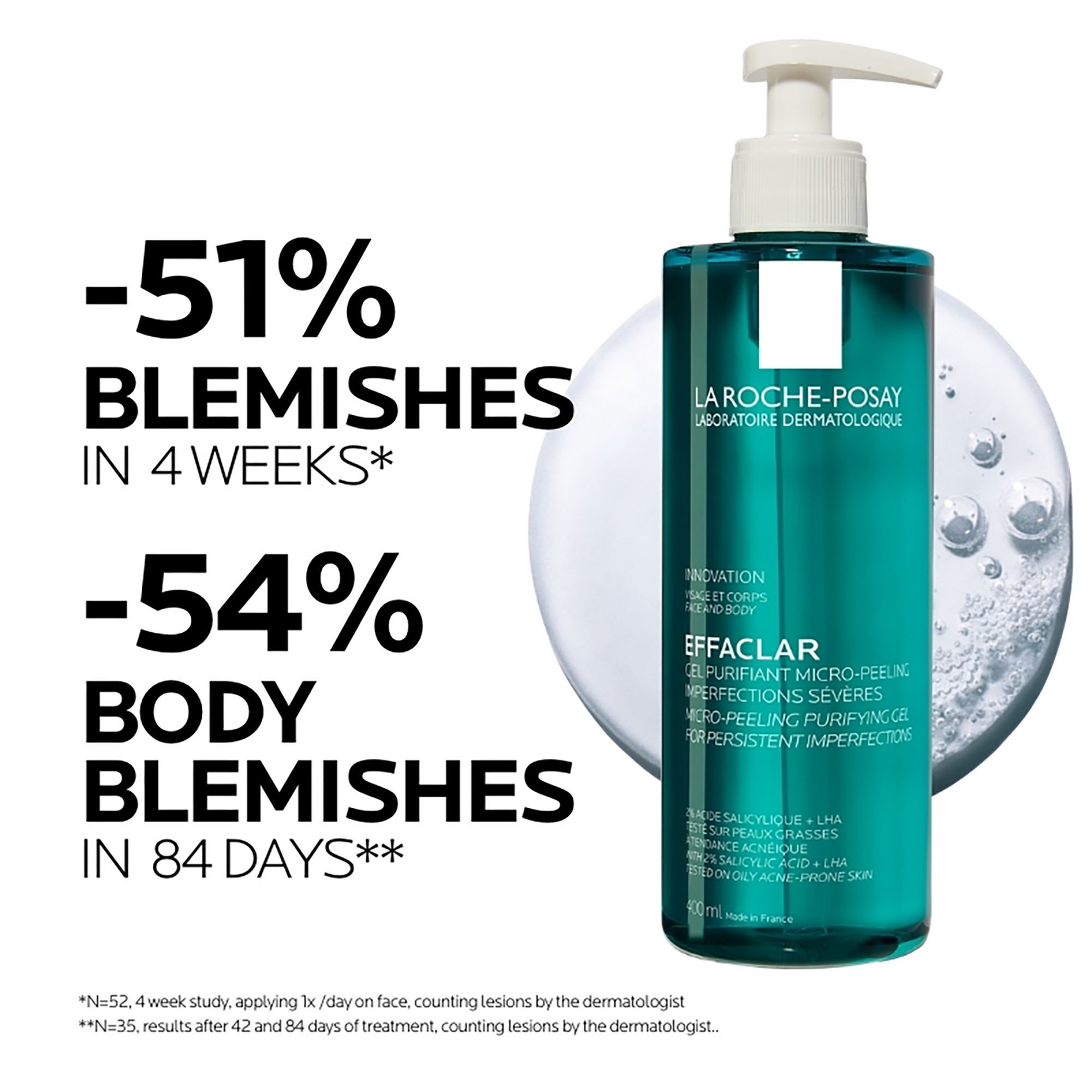 La Roche-Posay Effaclar Micro Peeling Gel 400ml - Image 5