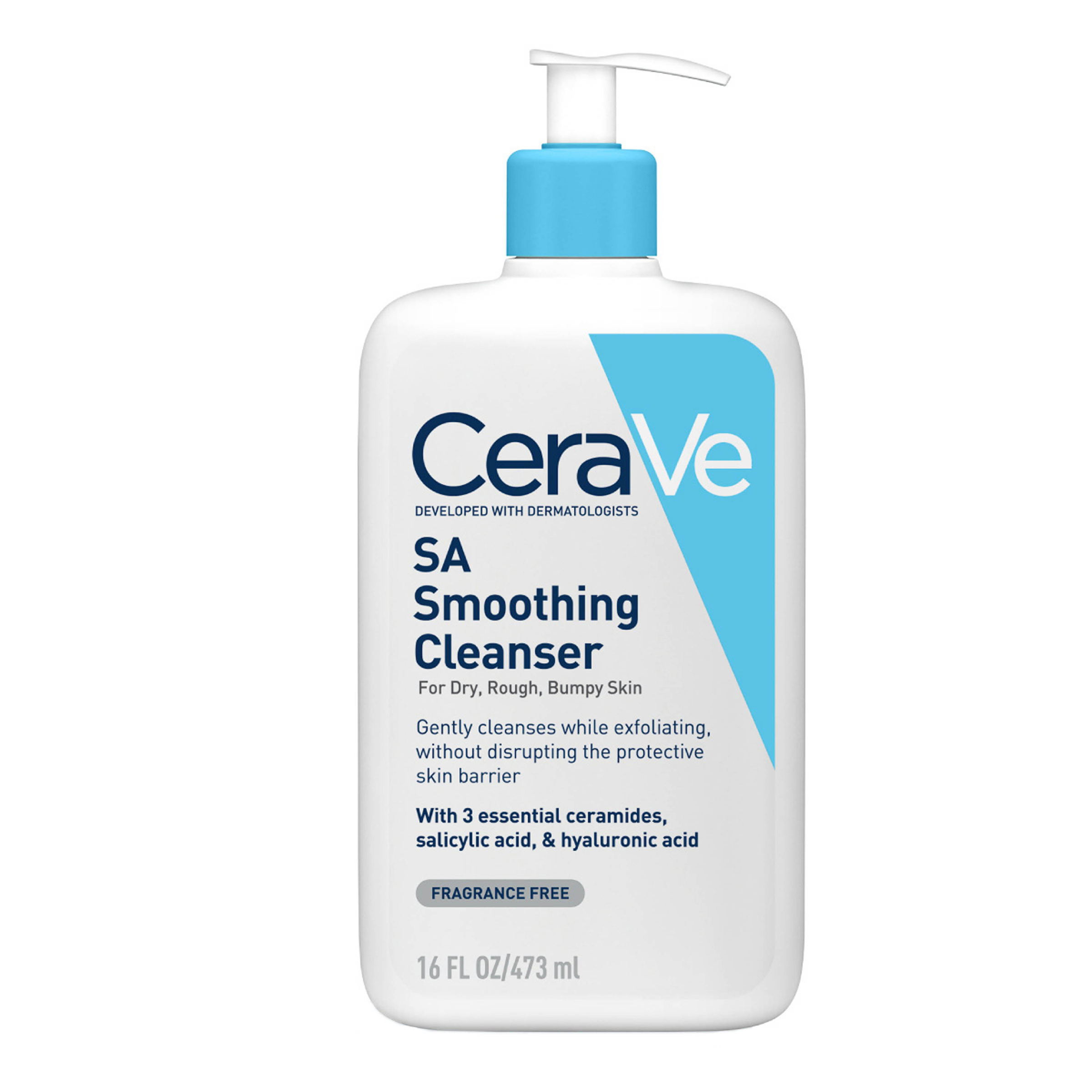 CeraVe SA Smoothing Cleanser 473ml - Image 1