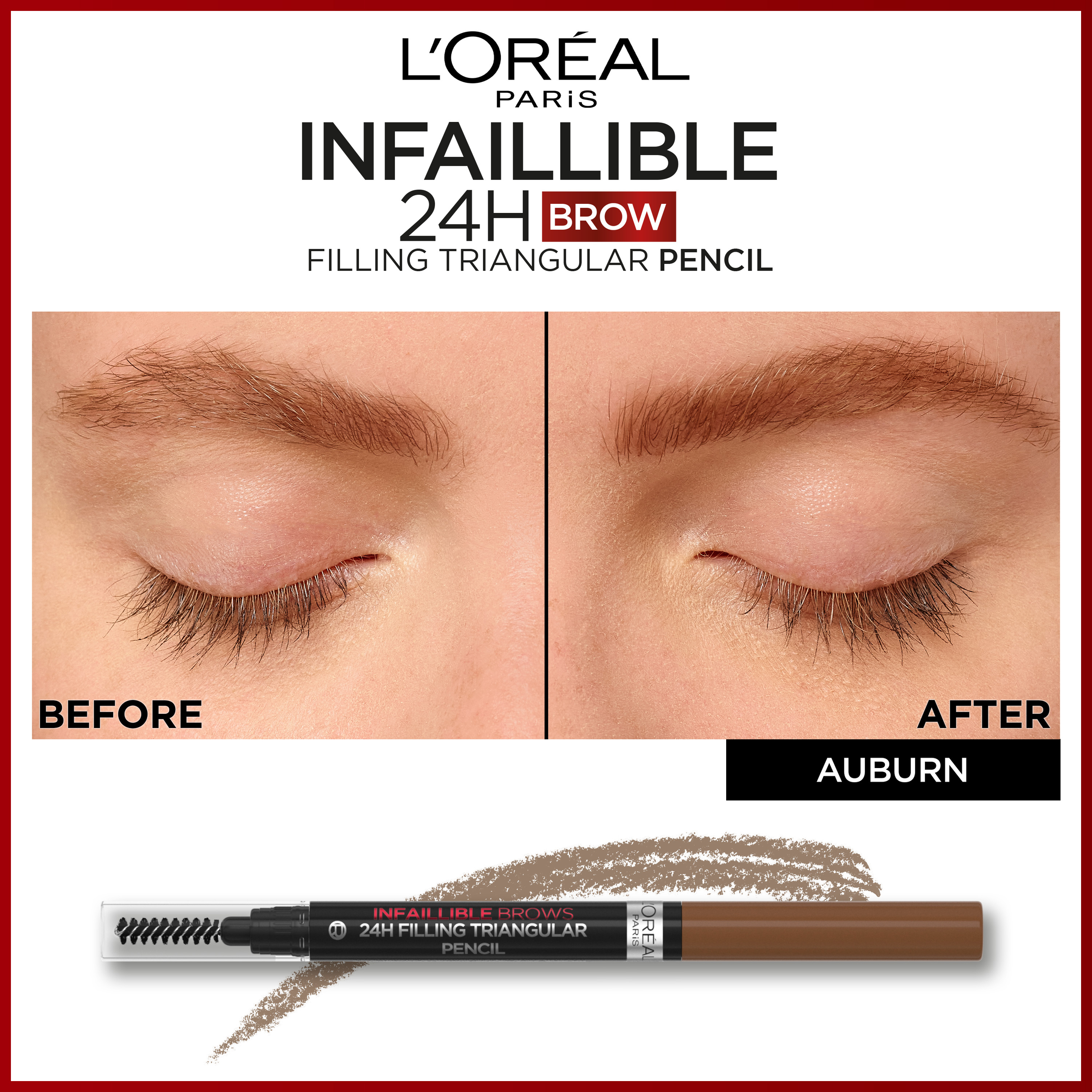 L'Oreal Paris Infallable Brow Xpert 5.23 Auburn 1 each - Image 5