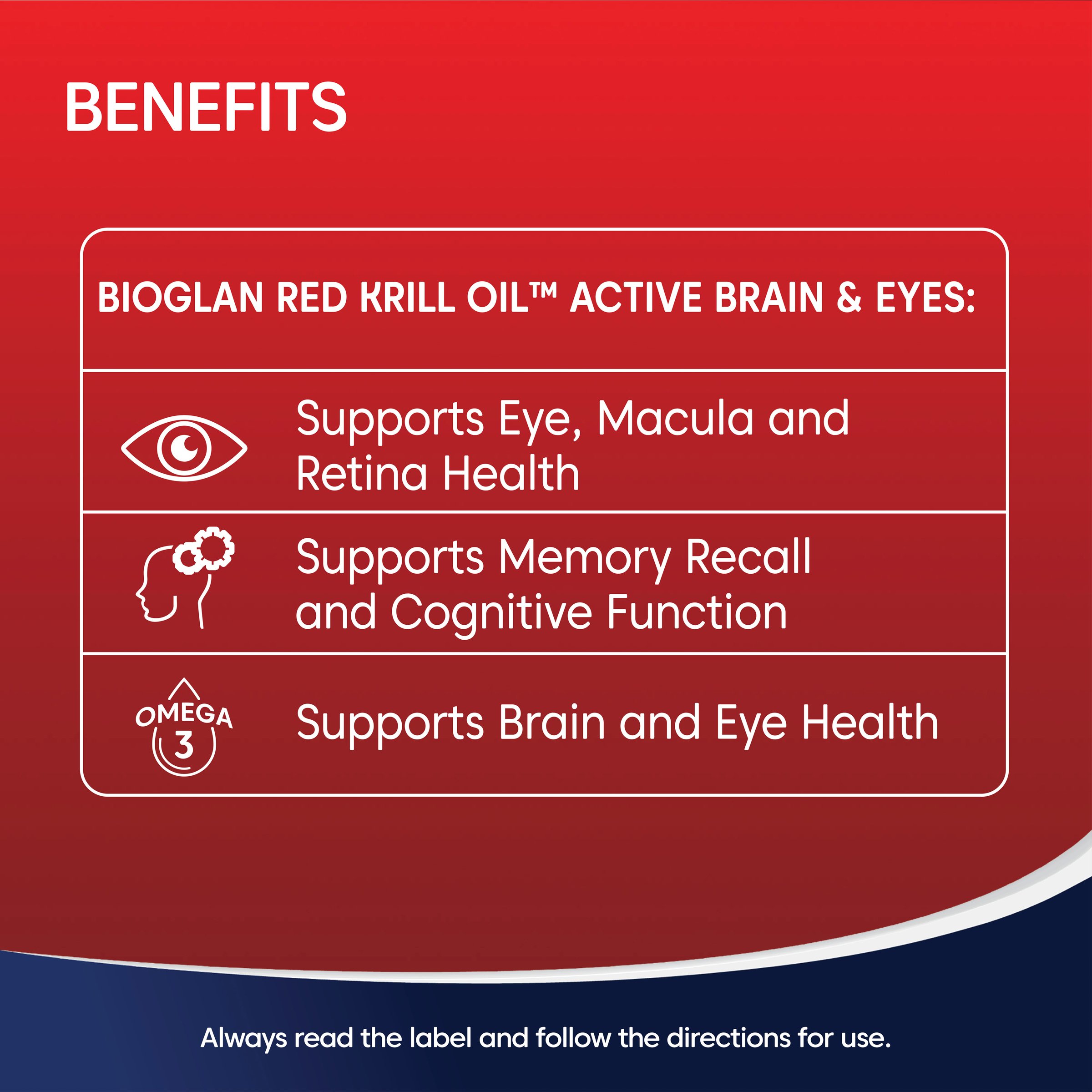 Bioglan Red Krill Oil Active Brain & Eyes 60 capsules - Image 5